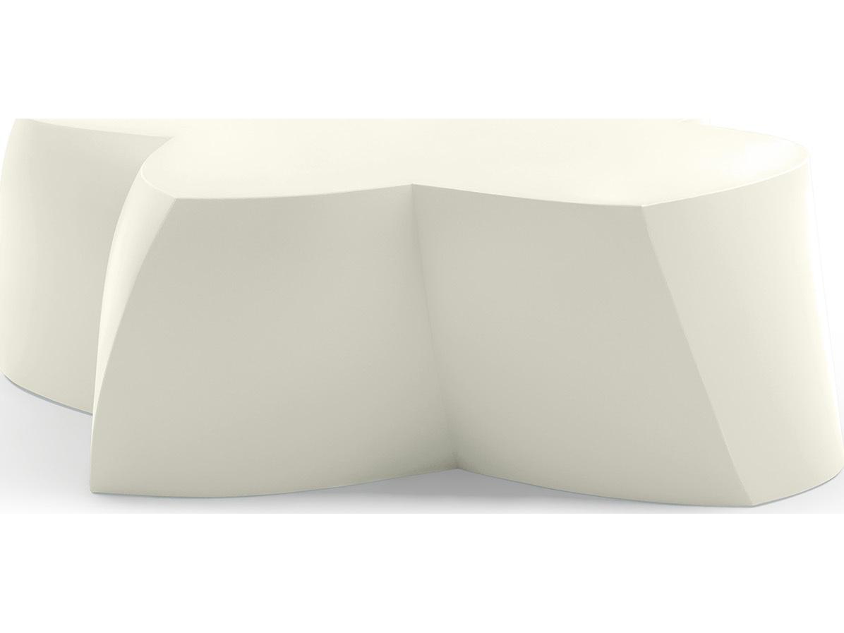 Heller Outdoor Gehry Coffee Table - White