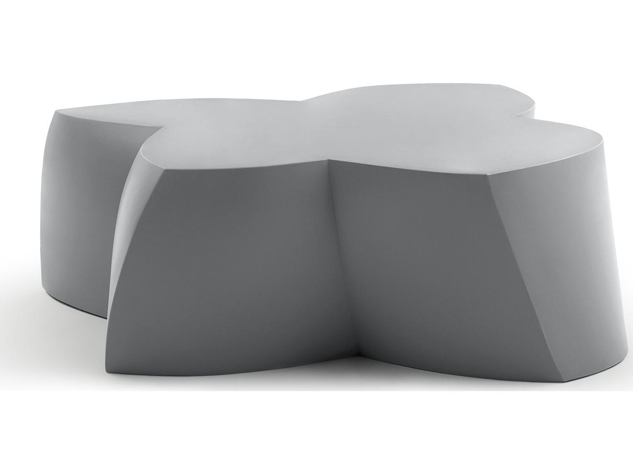 Heller Outdoor Gehry Coffee Table - Silver