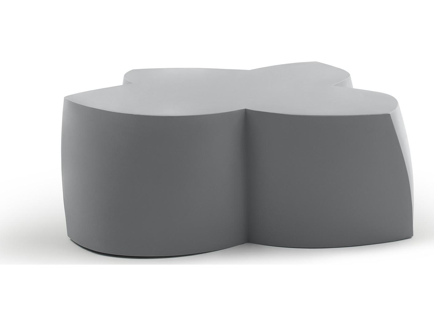 Heller Outdoor Gehry Coffee Table - Silver