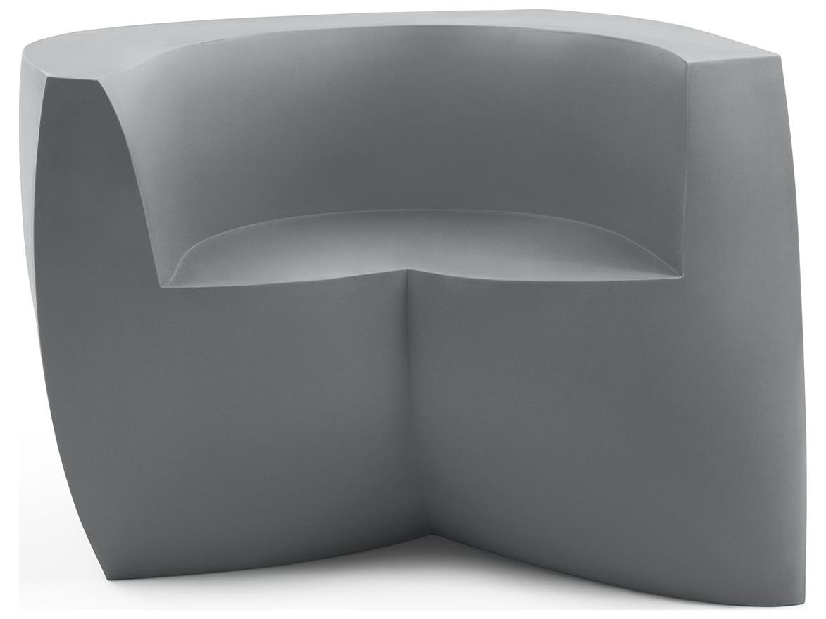 Heller Outdoor Gehry Easy Chair - Silver