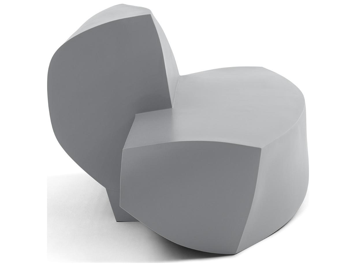 Heller Outdoor Gehry Sofa - Silver