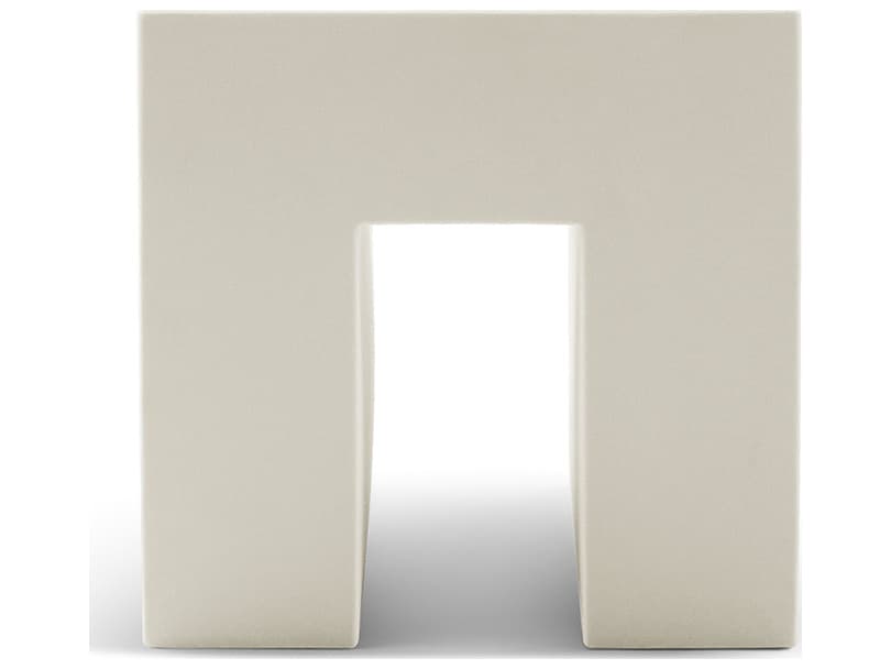 Heller Outdoor Vignelli Cube - White