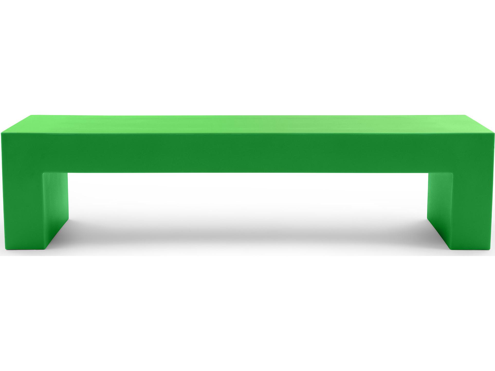 Heller Outdoor Vignelli Large Bench - Green