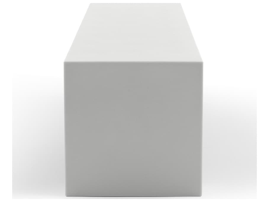 Heller Outdoor Vignelli Large Bench - Light Grey