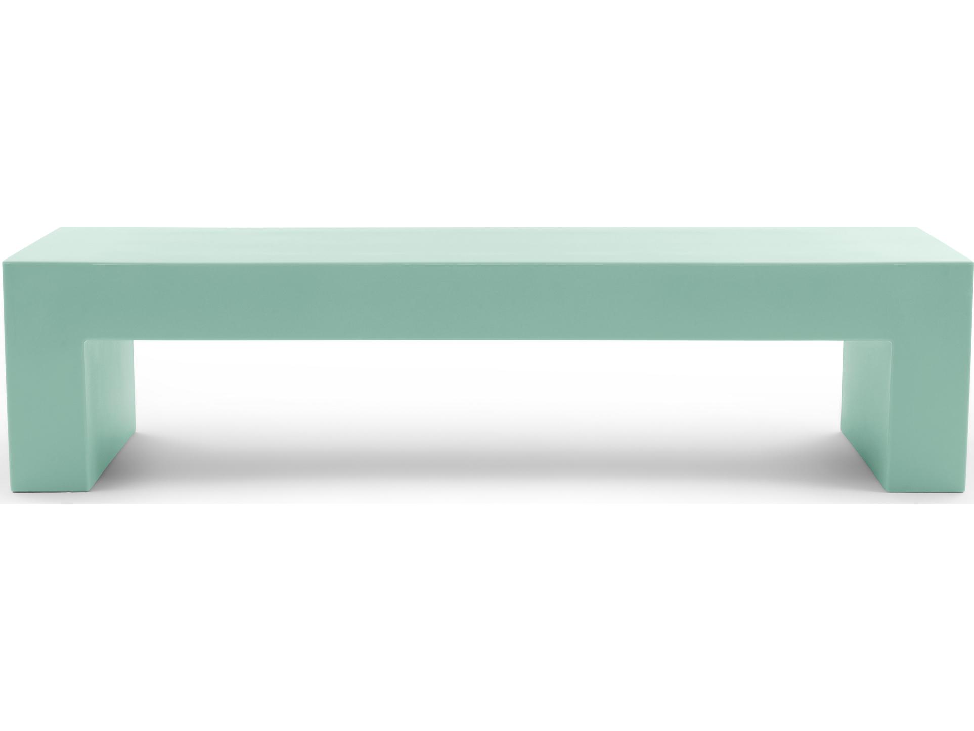 Heller Outdoor Vignelli Bench Large 72" - Celadon