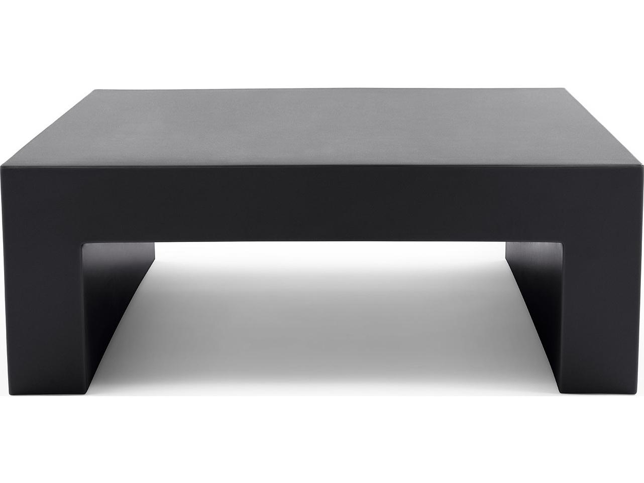 Heller Outdoor Vignelli Table - Dark Grey