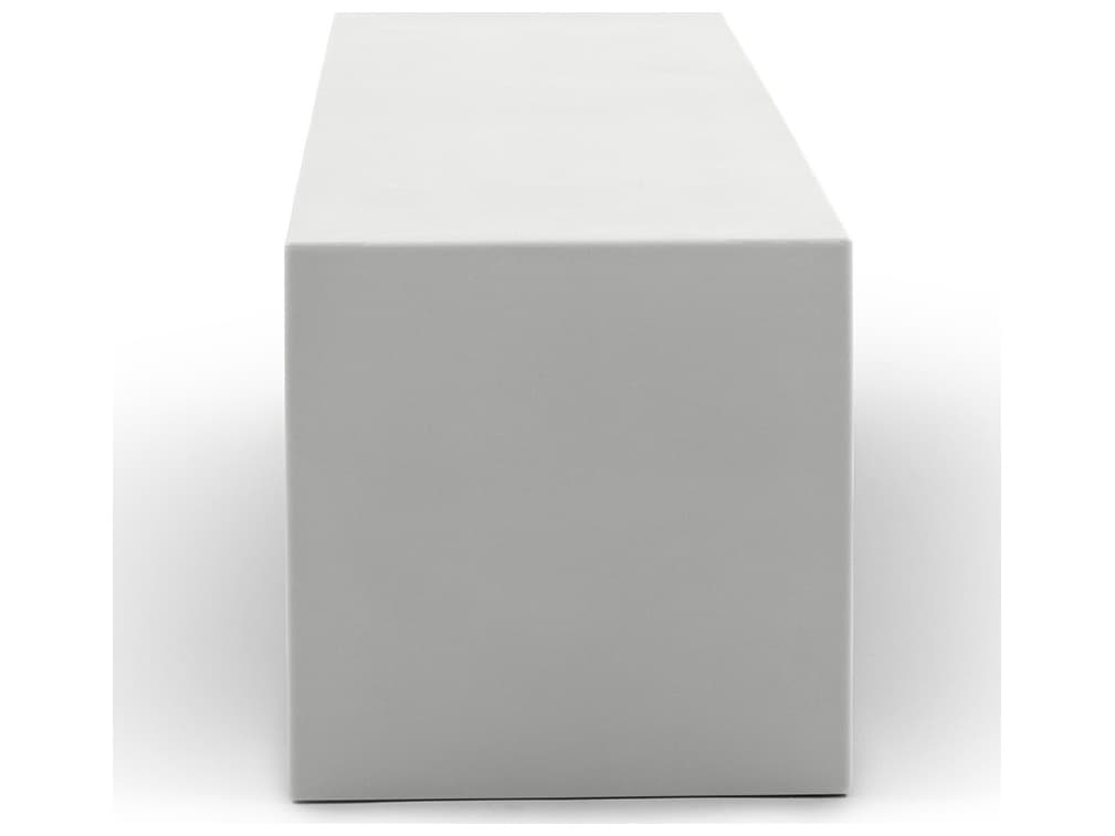 Heller Outdoor Vignelli Medium Bench - Light Grey