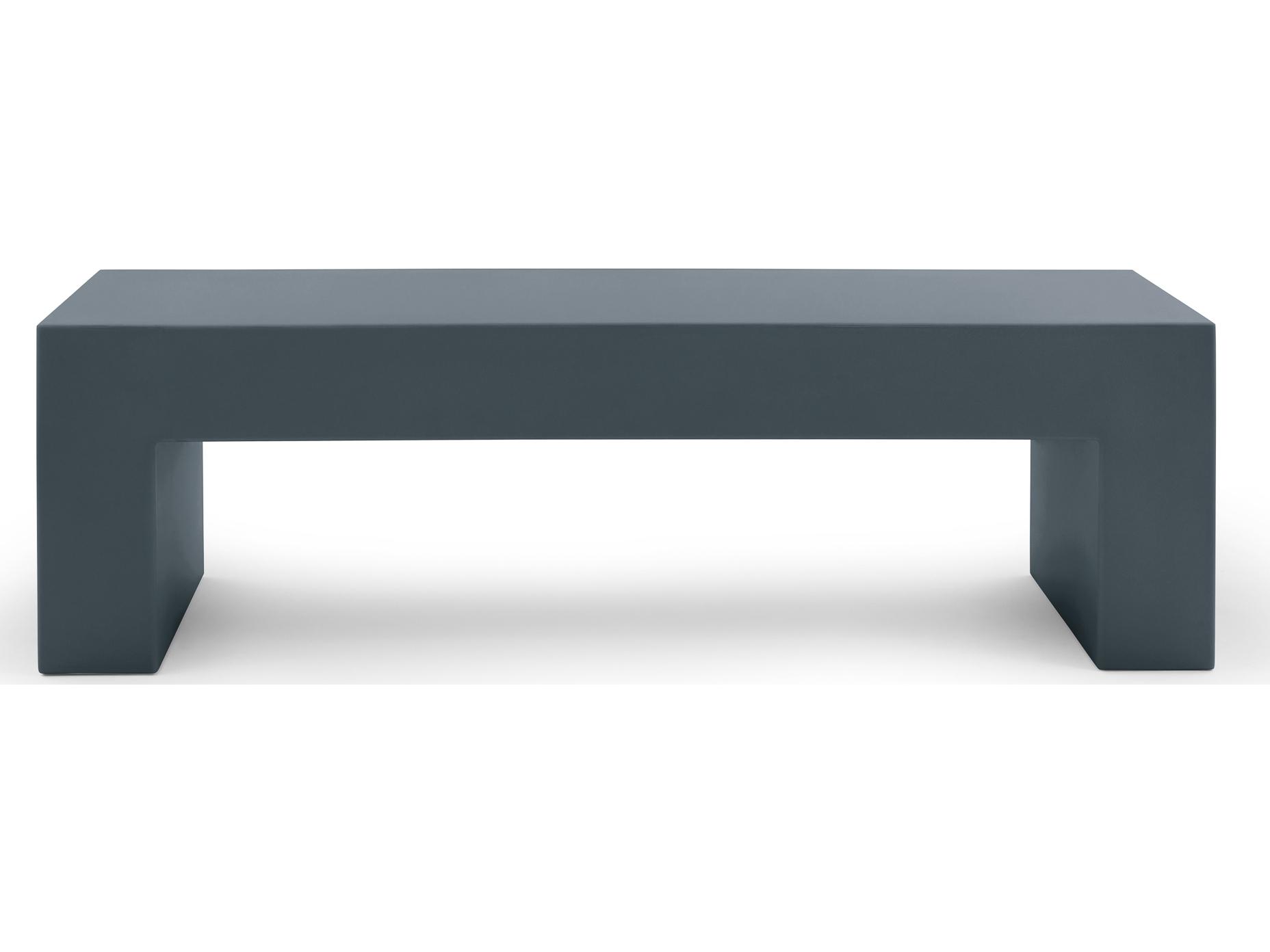Heller Outdoor Vignelli Bench Medium 60" - Slate