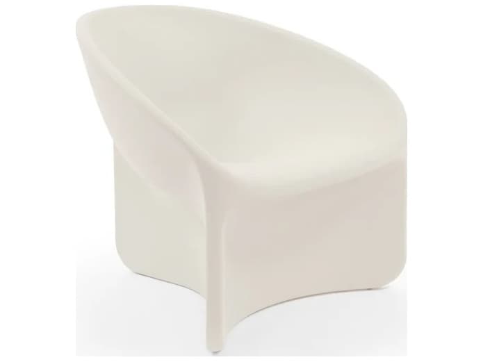 Heller Outdoor Bluff Bone Recycled Plastic Dining Chair
