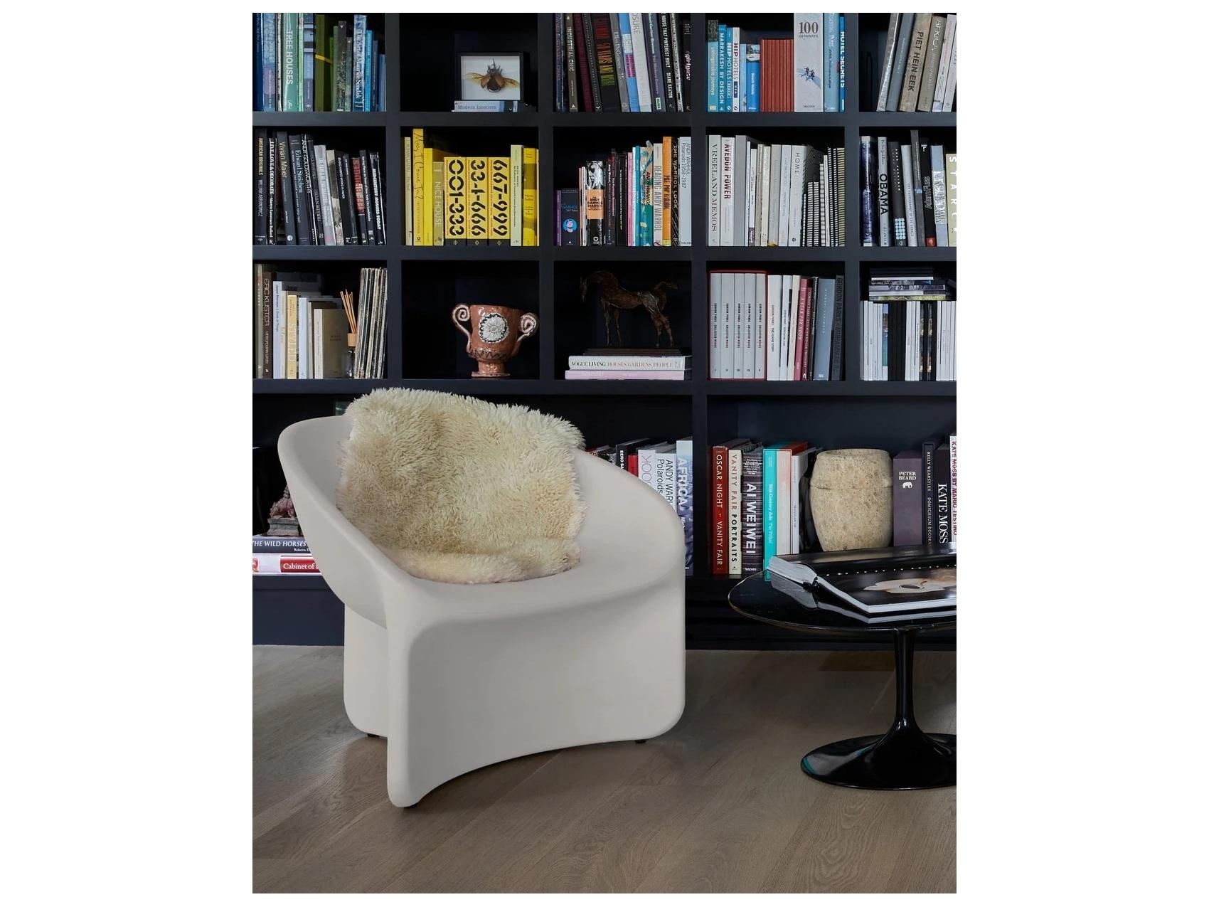 Heller Outdoor Bluff Bone Recycled Plastic Dining Chair