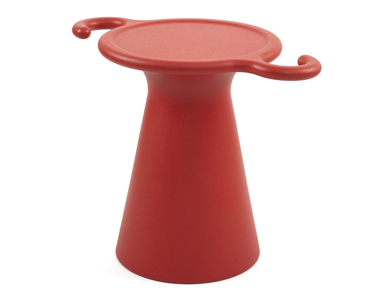 Heller Outdoor SOS Stool / Side Table - Tomato