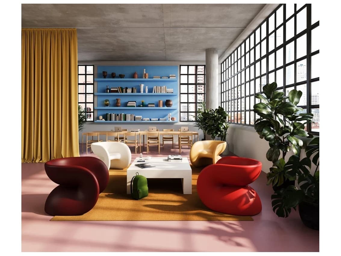 Heller Outdoor Fortune Oatmeal Recycled Plastic Dining Chair