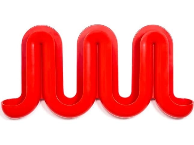 Heller Outdoor Swell Orange Storage Rack