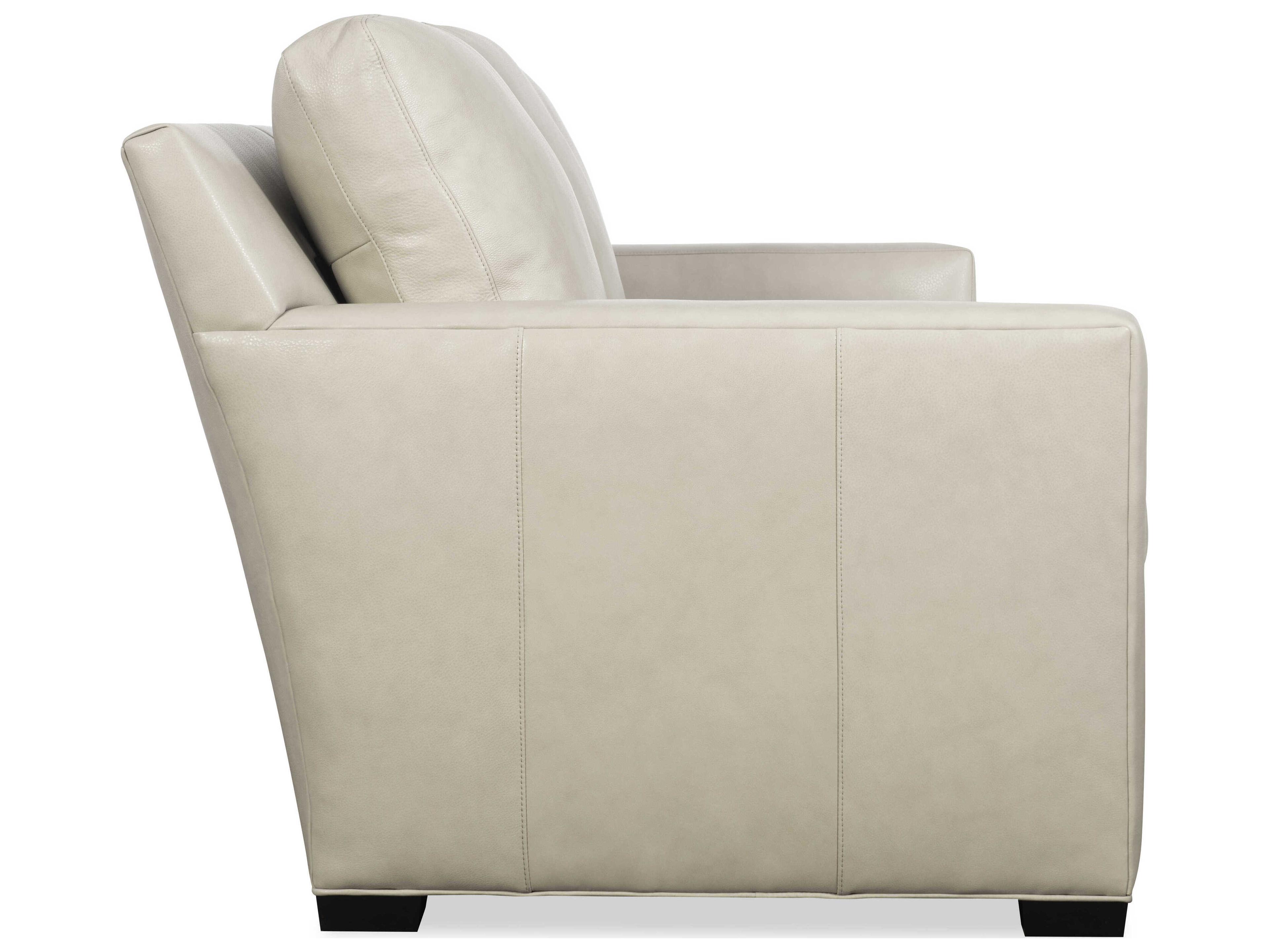 Hancock & Moore H&M Home Lawson Fergus Bisque Leather Sofa