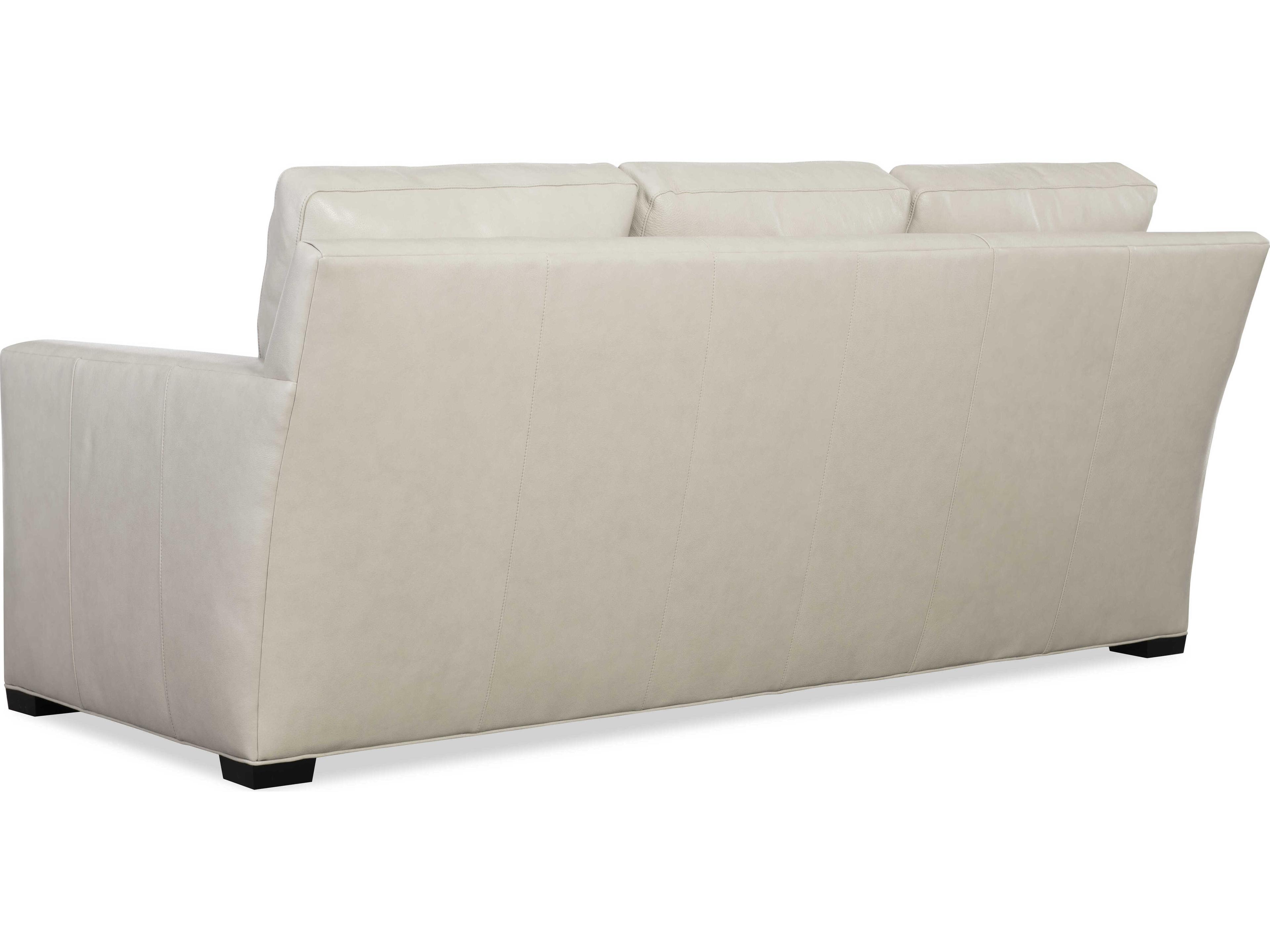 Hancock & Moore H&M Home Lawson Fergus Bisque Leather Sofa