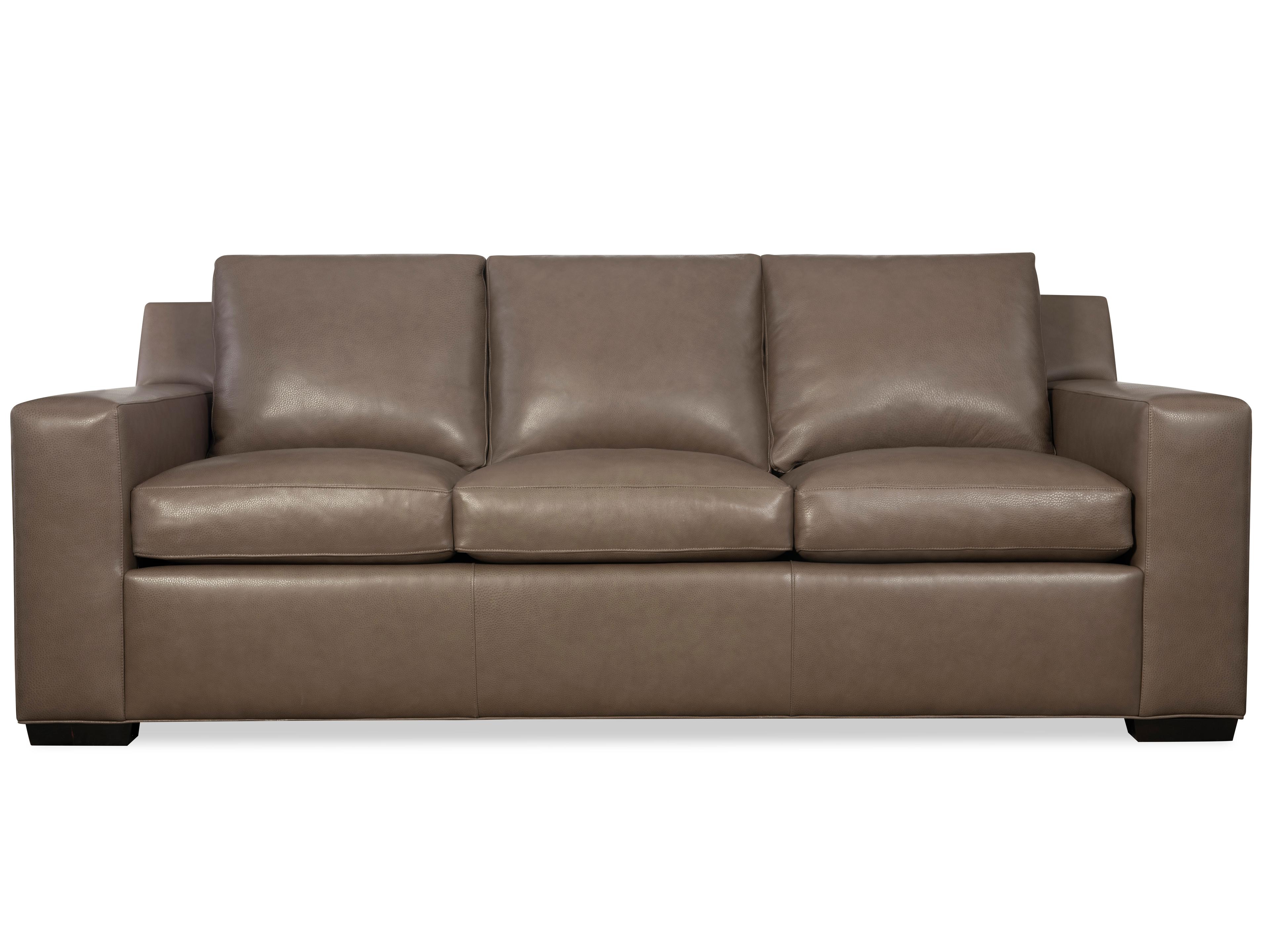 Hancock & Moore H&M Home Octavius Fergus Truffle Leather Sofa