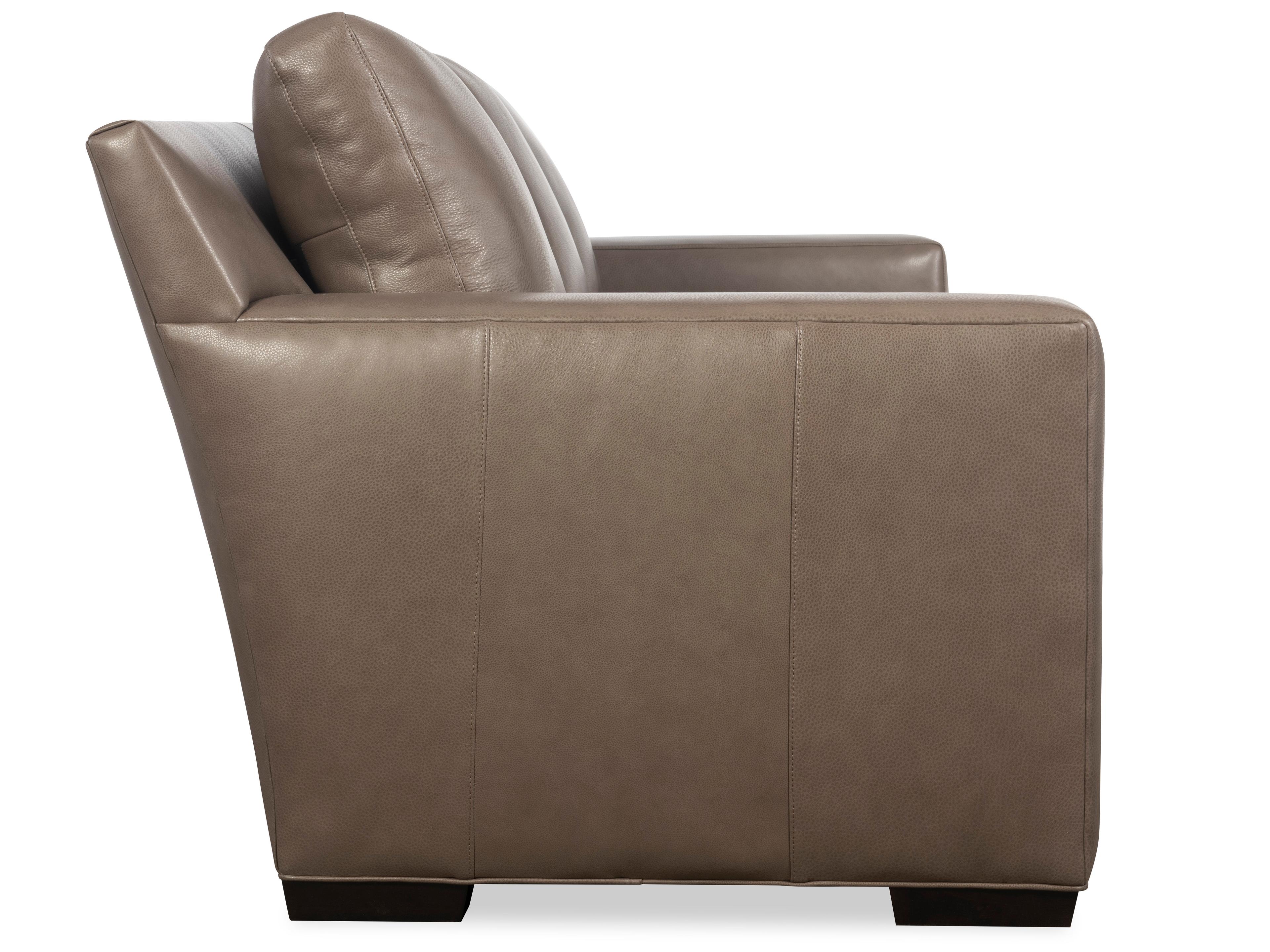 Hancock & Moore H&M Home Octavius Fergus Truffle Leather Sofa