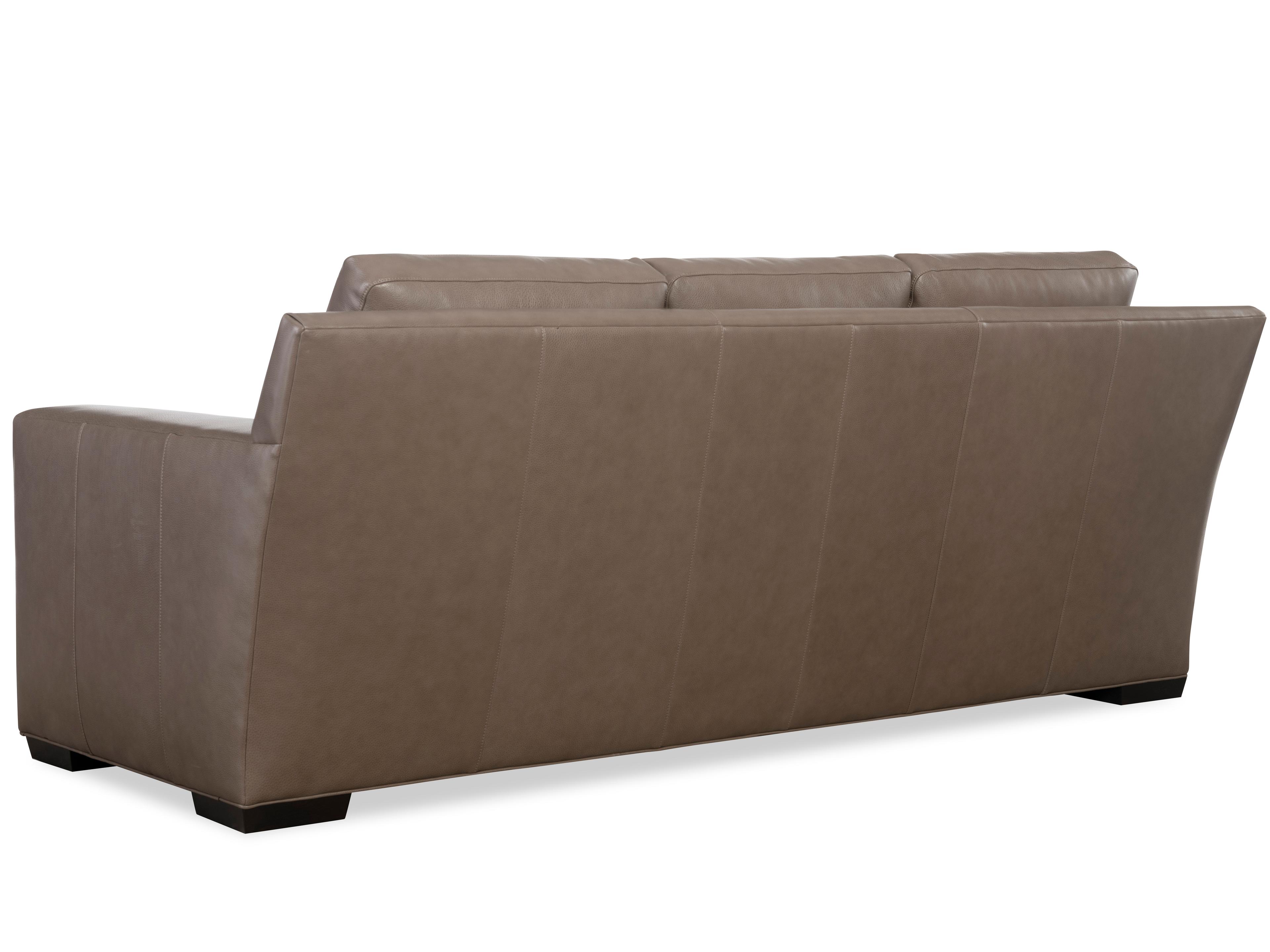 Hancock & Moore H&M Home Octavius Fergus Truffle Leather Sofa