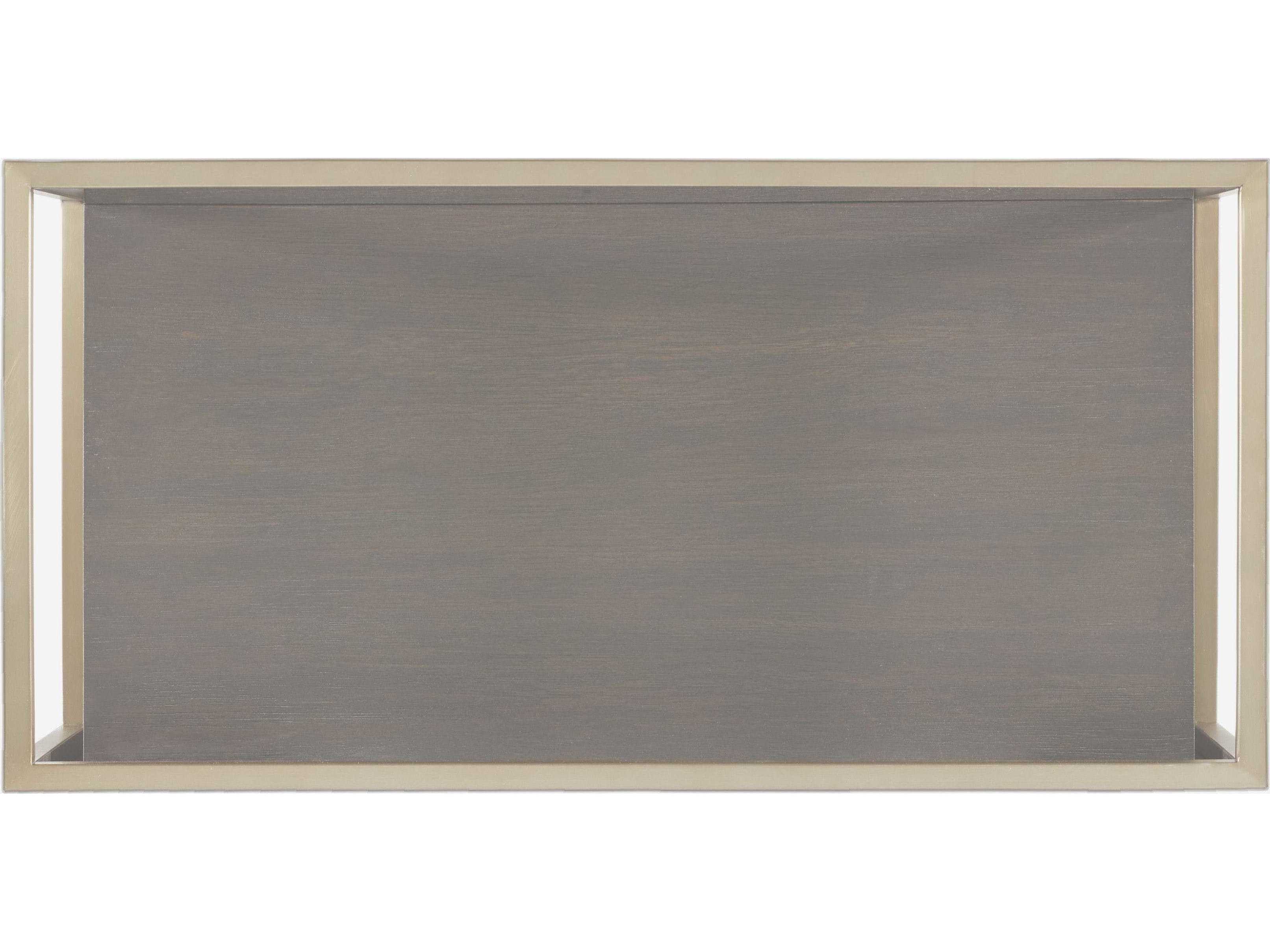 Hooker Furniture Curata 1-Drawer Brown Oak Wood Nightstand