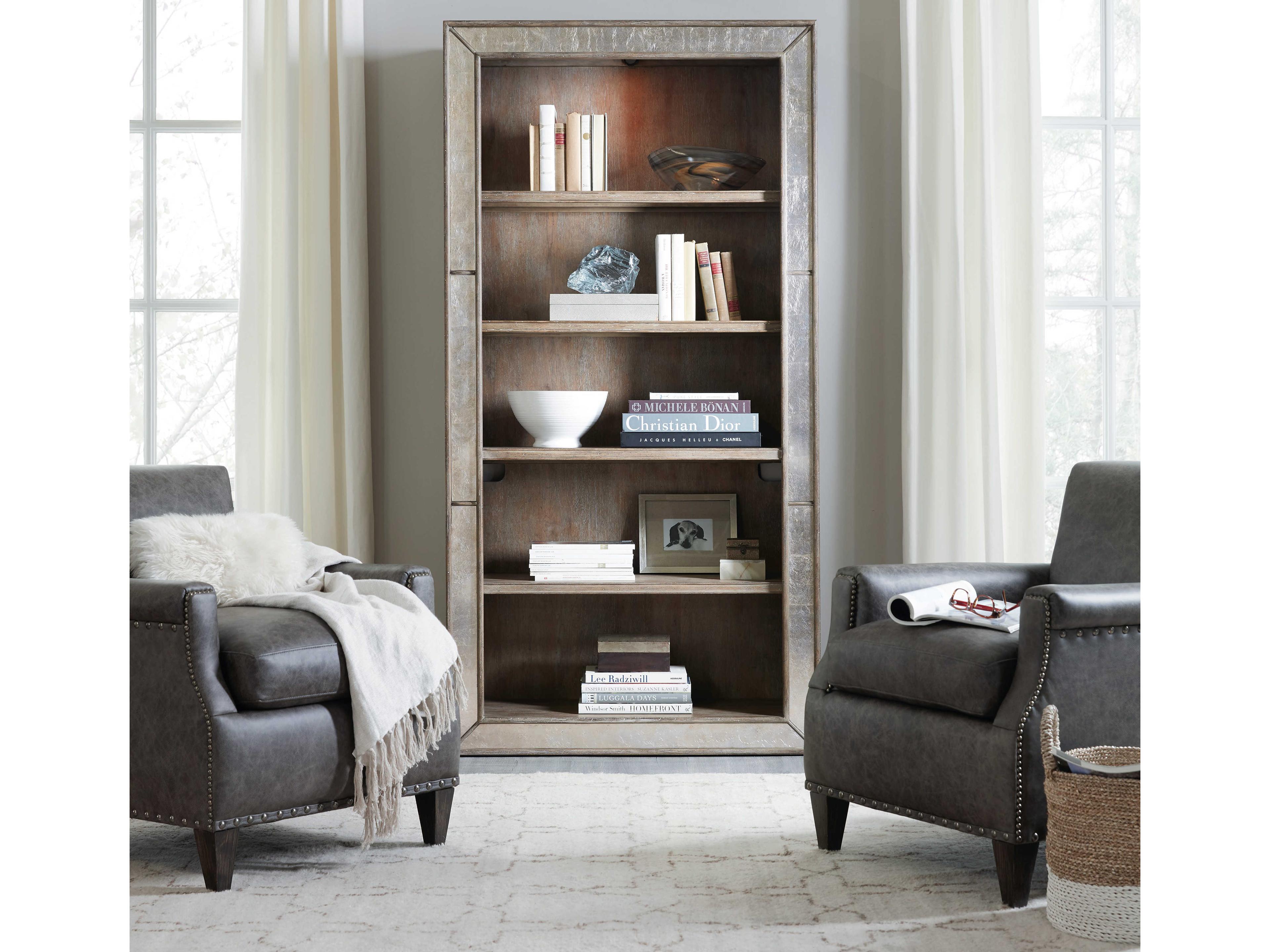Luxecor Light Wood Bookcase