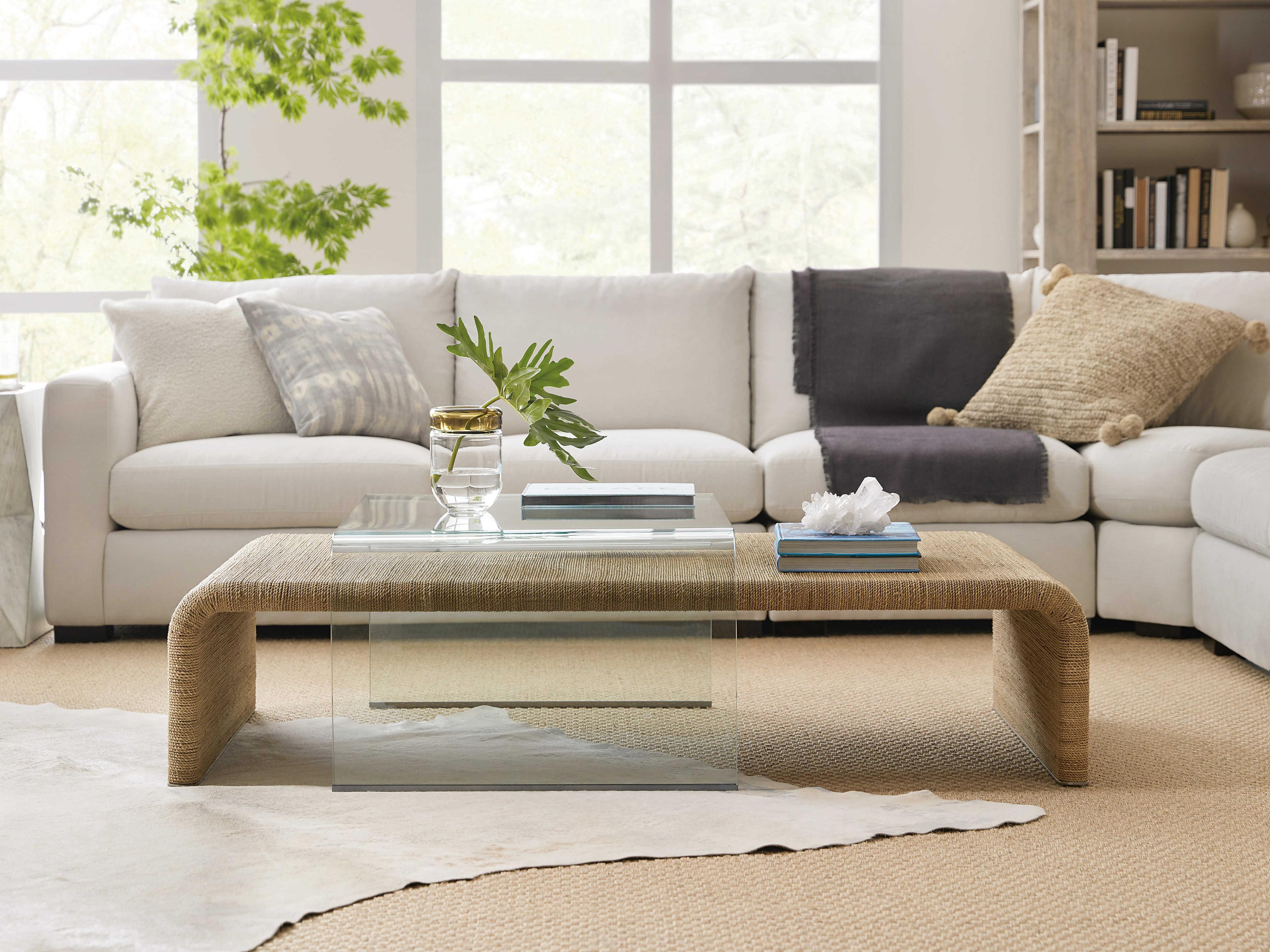 Hooker Furniture American Life - Amani Rectangular Browns Cocktail Table