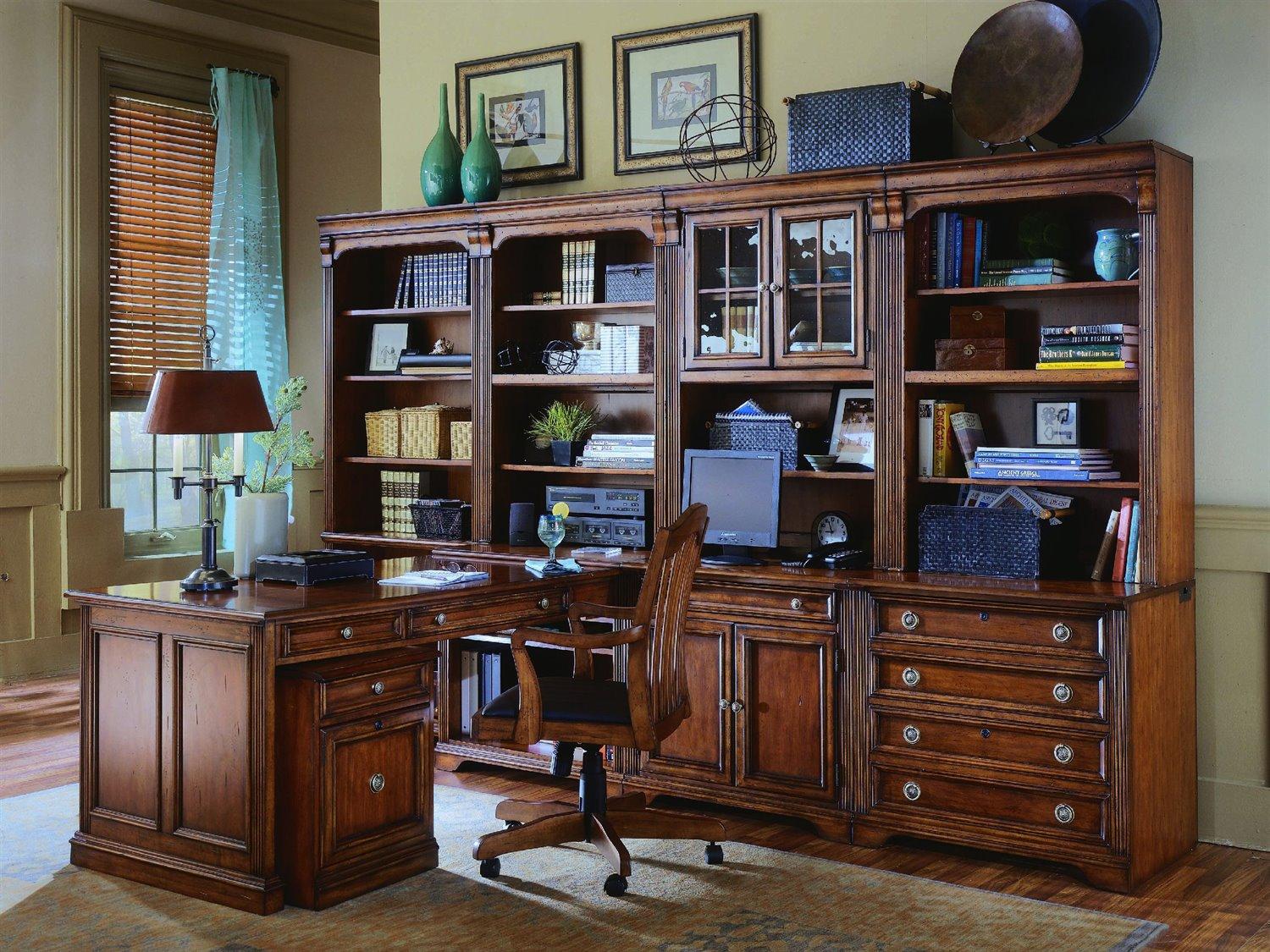 Luxecor Heritage Distressed Clear Cherry Wood File Cabinet