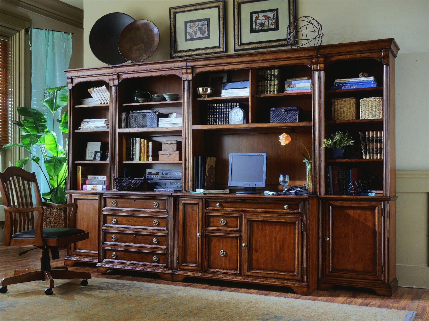 Luxecor Heritage Distressed Clear Cherry Wood File Cabinet