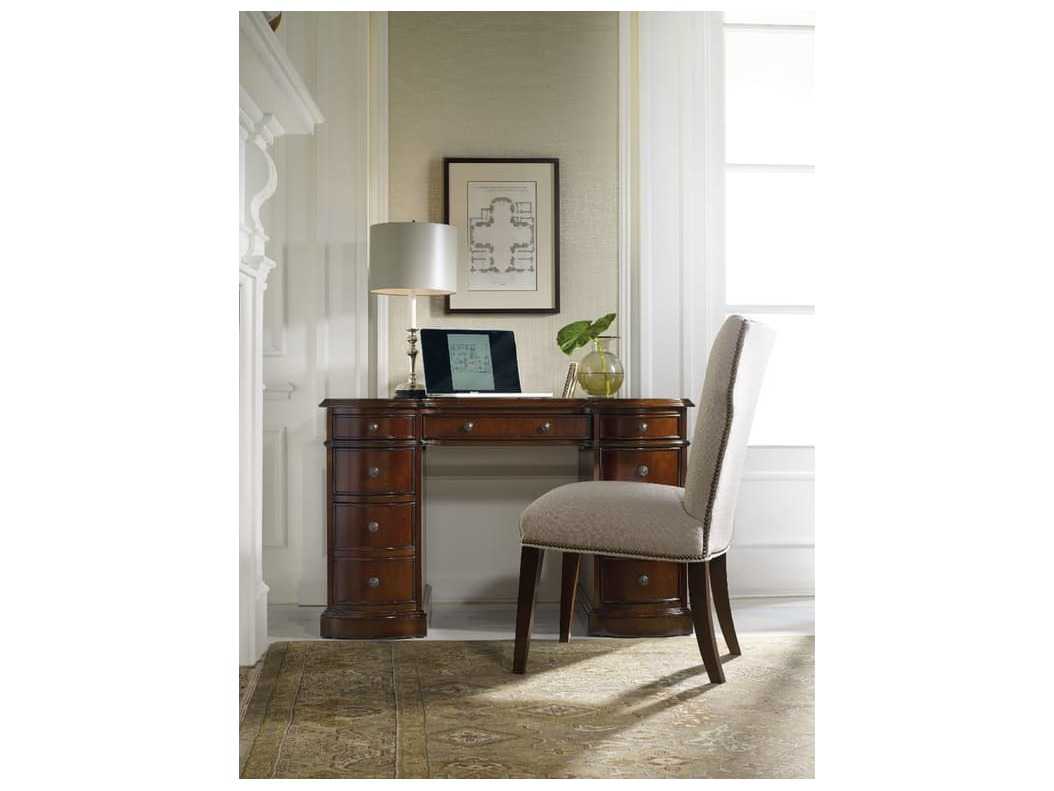 Hooker Furniture Cherry Knee-Hole Wood Hardwood Secretary Desk