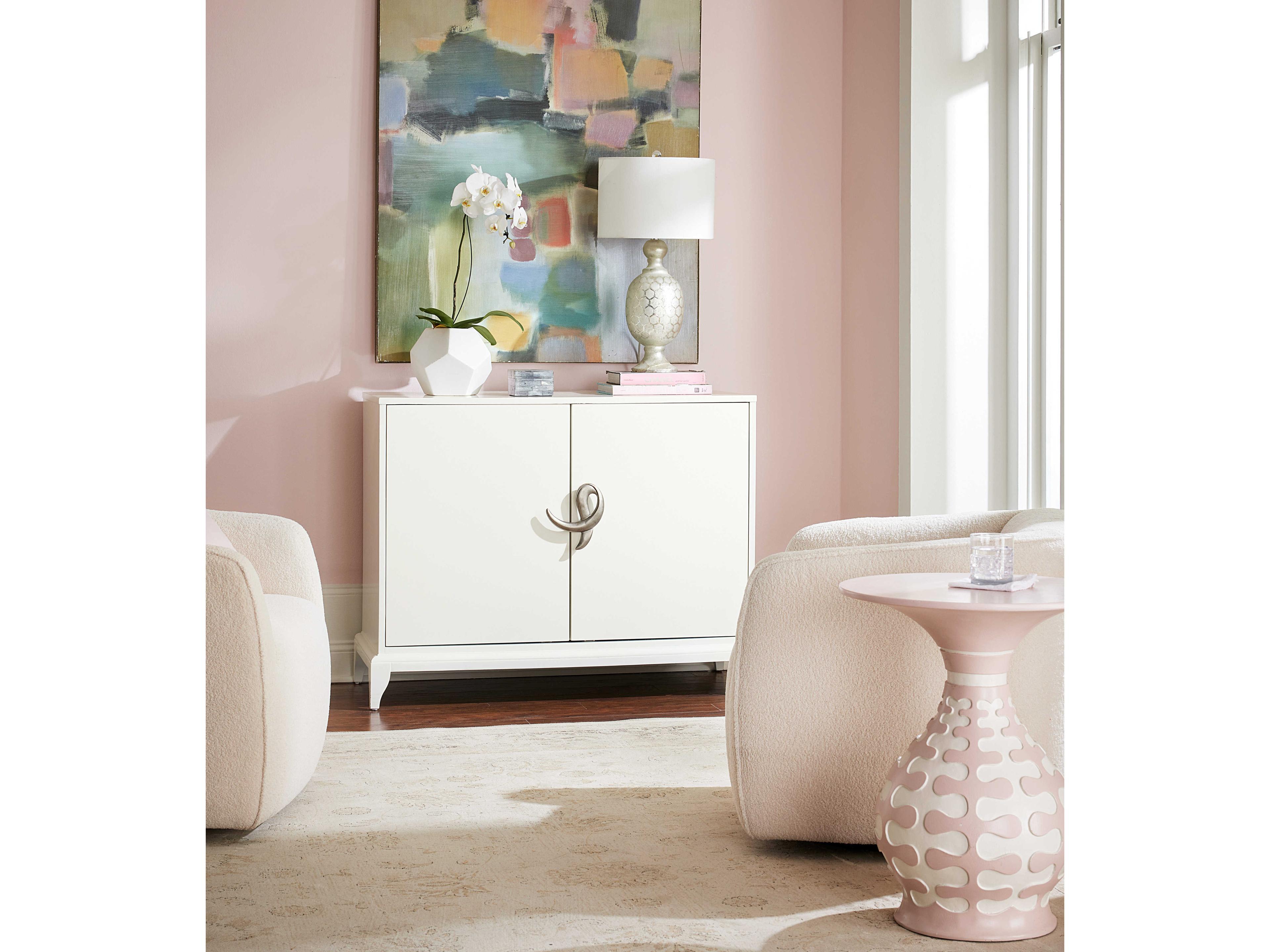 Hooker Furniture Komen White Maple Wood Accent Chest