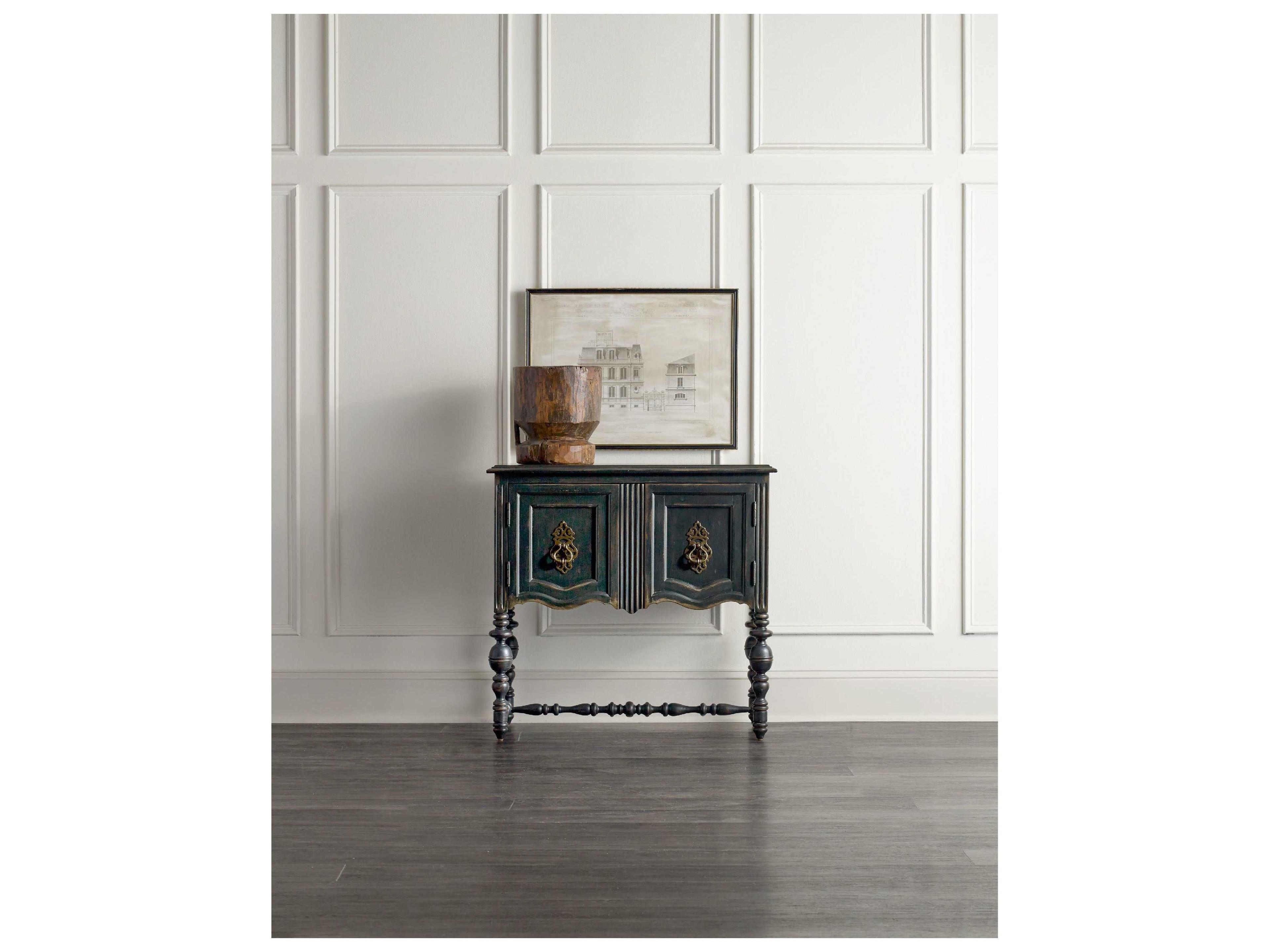 Hooker Furniture Black Birch Wood Accent Chest