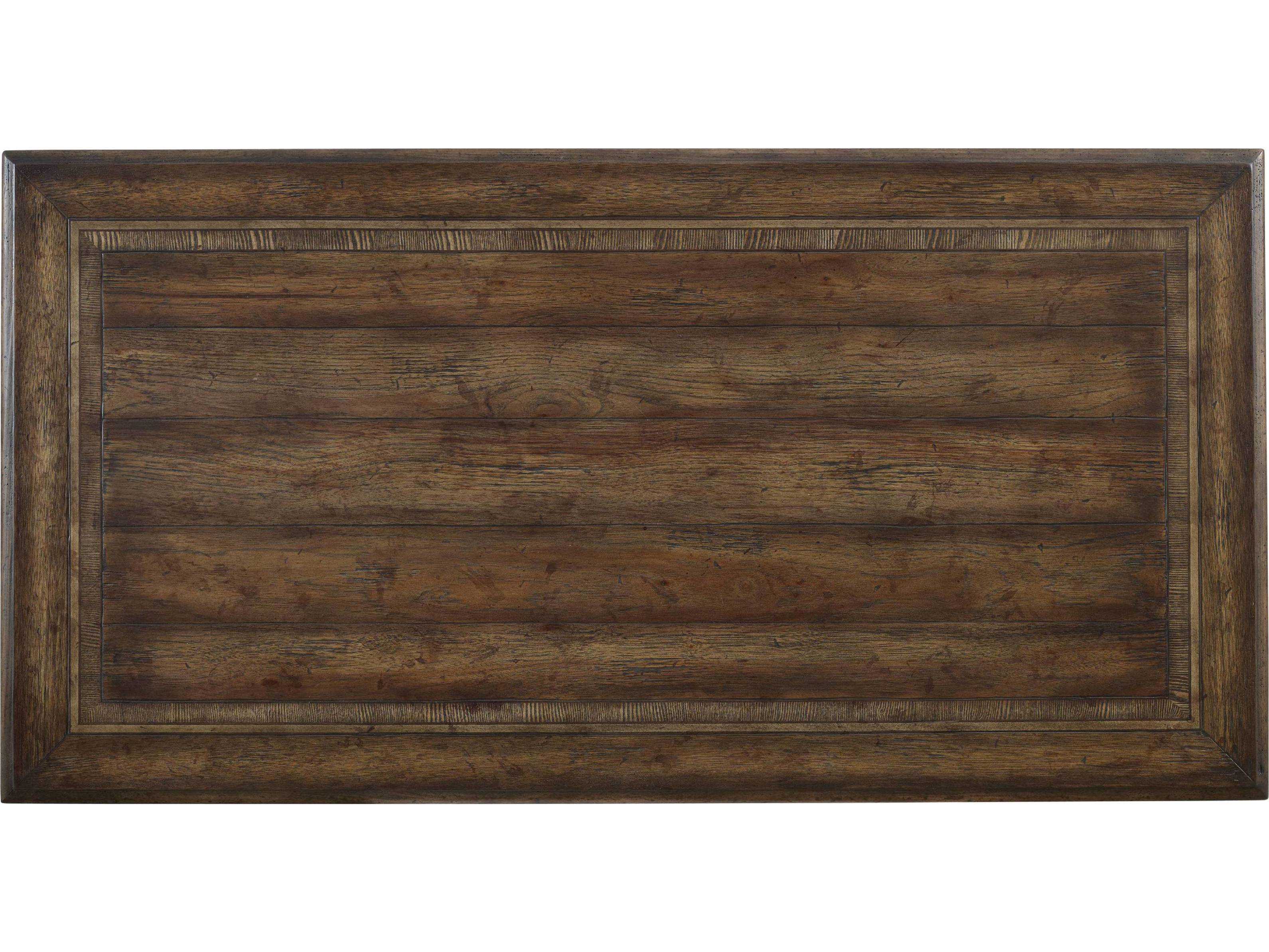 Hooker Furniture Rhapsody Walnut Ed Rustic Wood Brown Ash Writing Desk