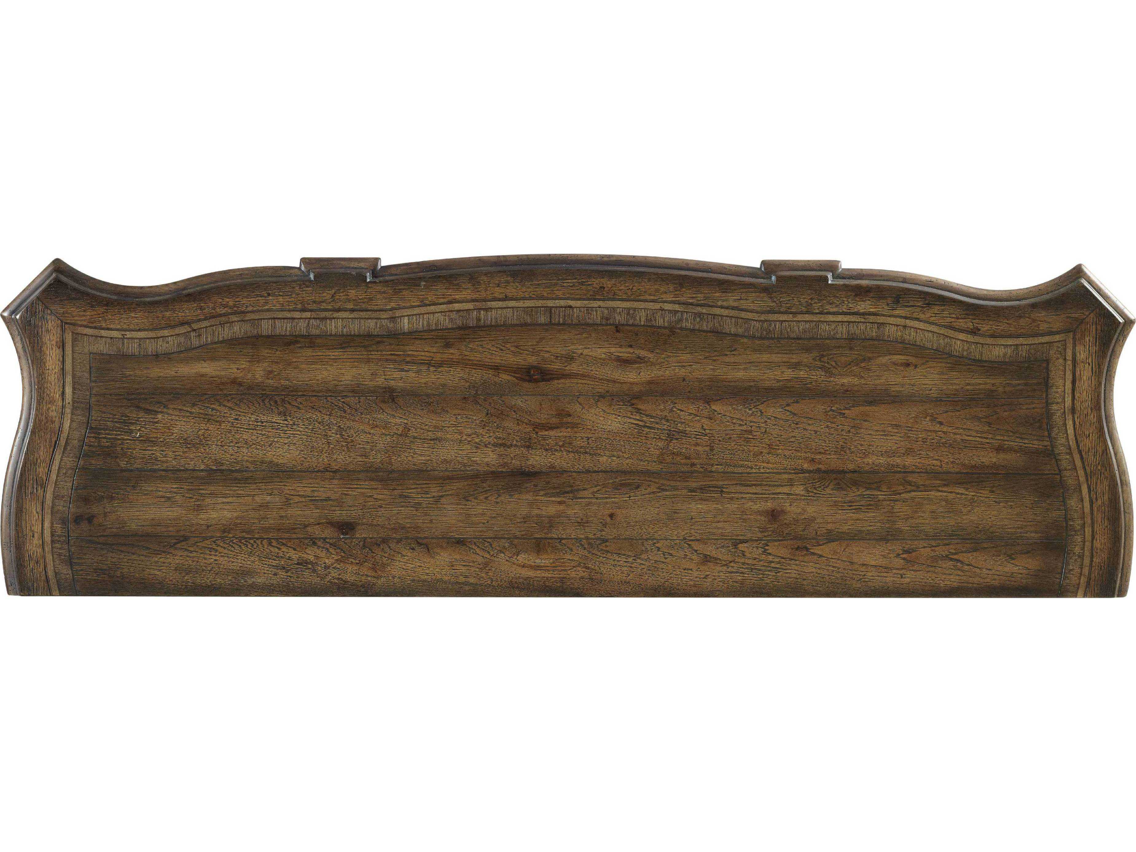 Luxecor Heritage 12-Drawers Brown Hardwood Dresser