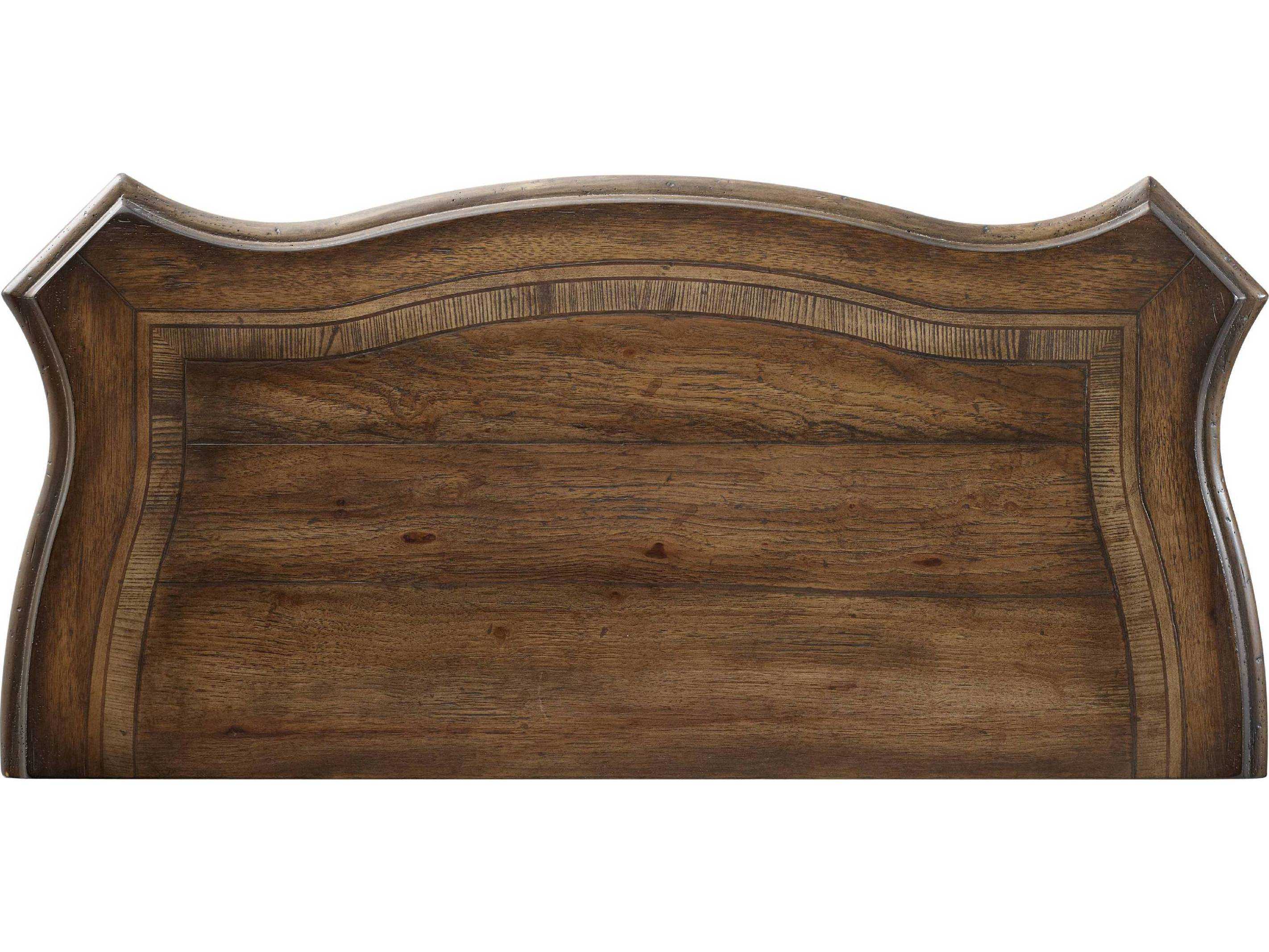 Hooker Furniture Rhapsody 5-Drawers Walnut Ed Rustic Wood Brown Hardwood Accent Chest