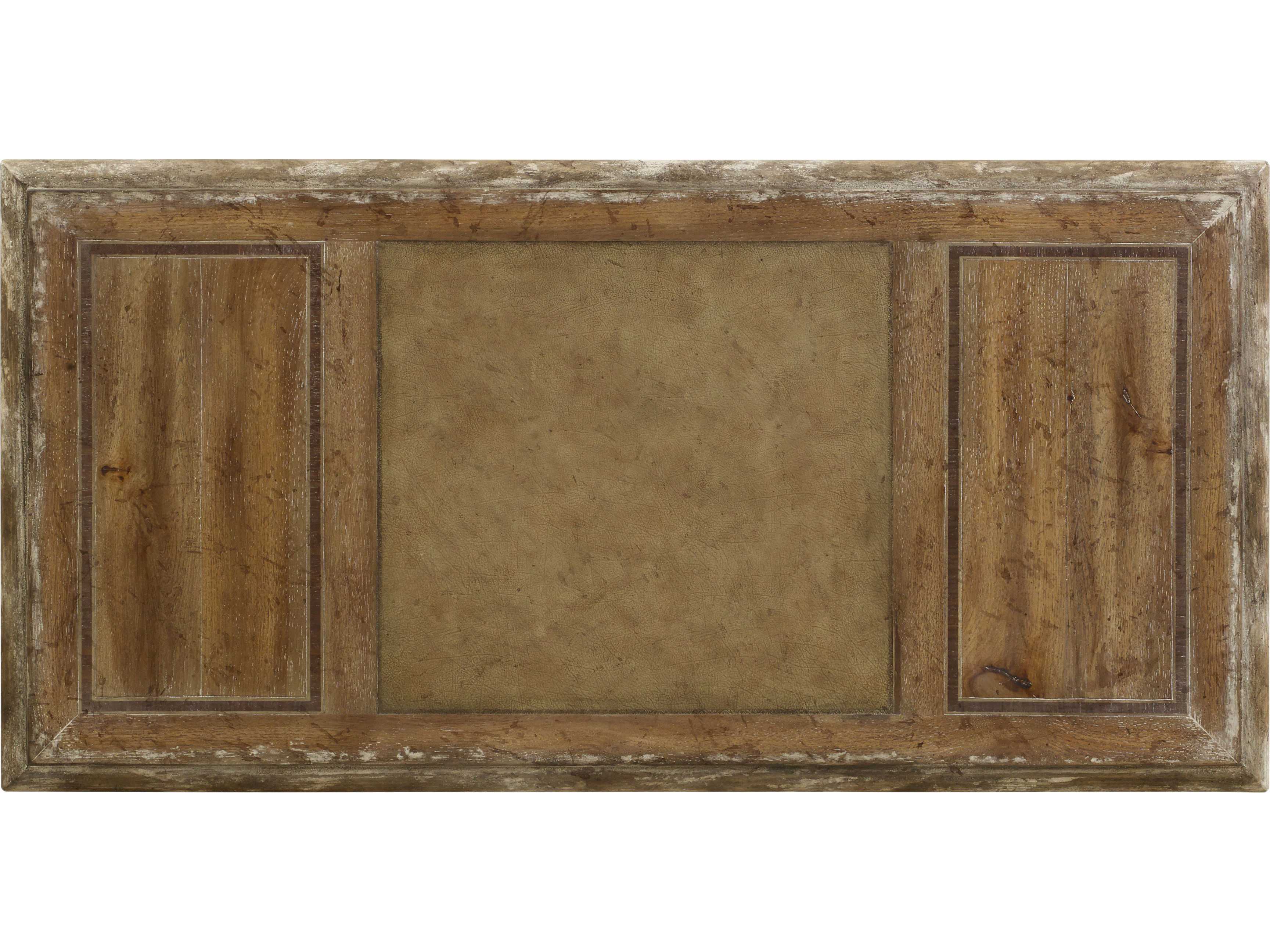 Luxecor Heritage Light Wood Brown Hardwood Writing Desk