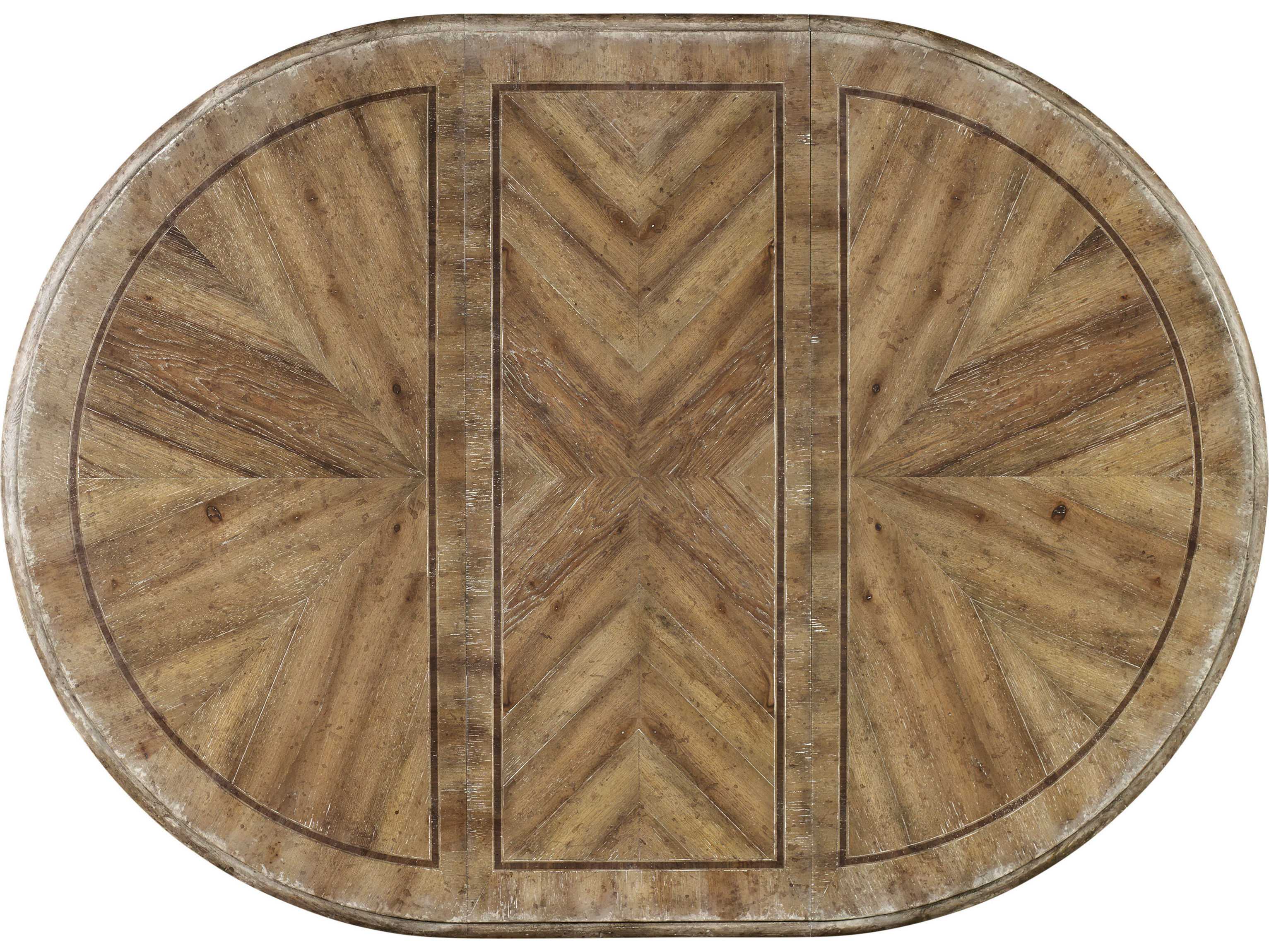 Hooker Furniture Chatelet Extendable Round Wood Dining Table