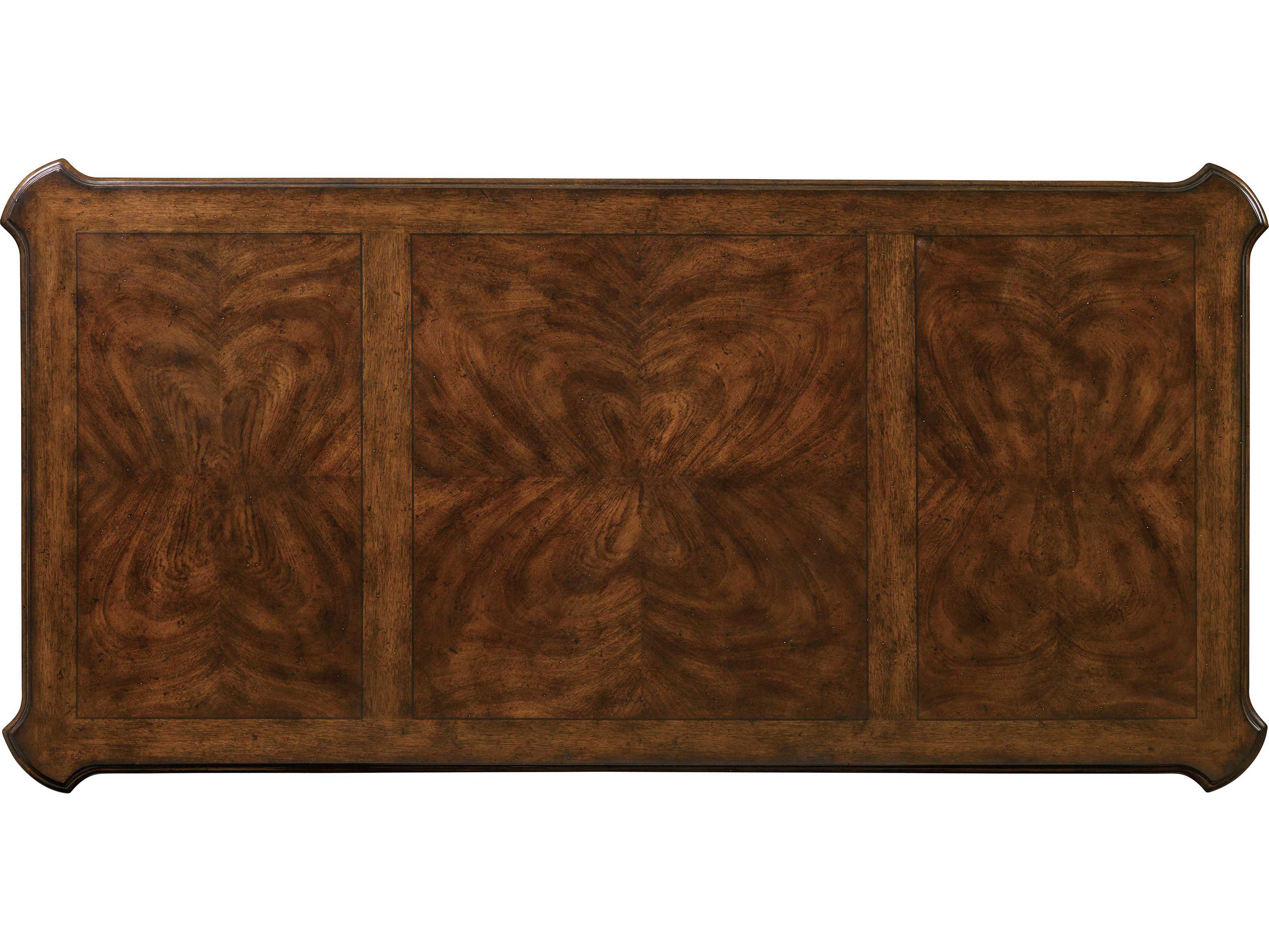 Hooker Furniture Leesburg Rich Dark Wood Brown Mahogany Executive Desk