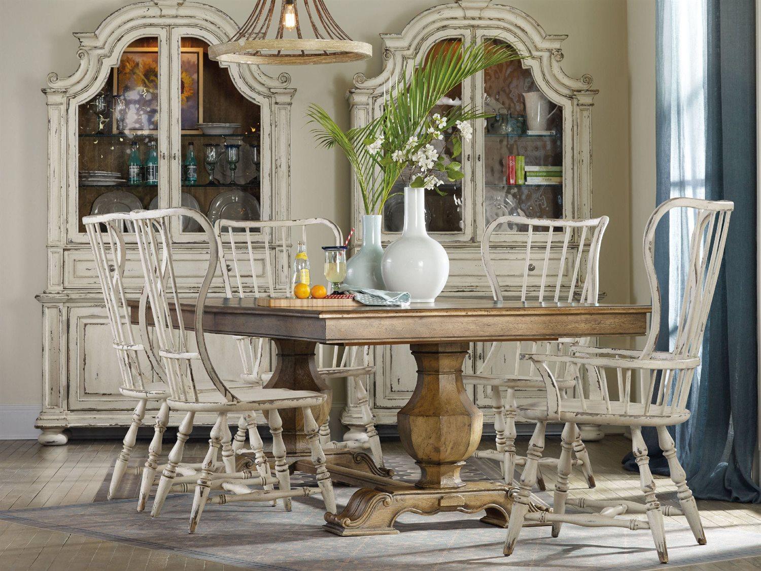 Luxecor Heritage Birch Wood White Side Dining Chair