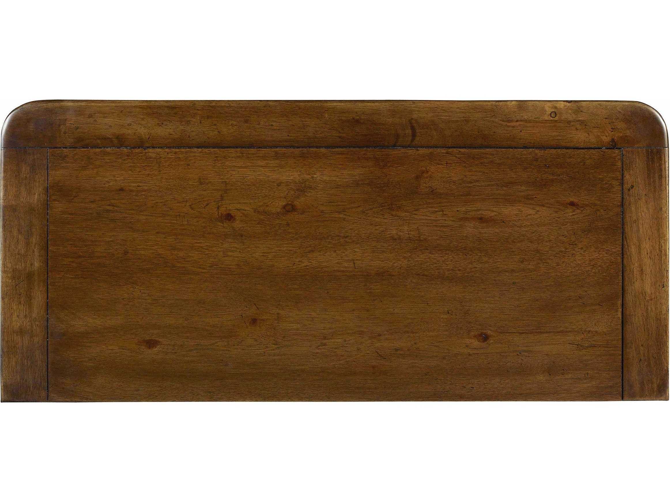 Hooker Furniture Archivist 6-Drawers Dark Wood Brown Rubberwood Accent Chest