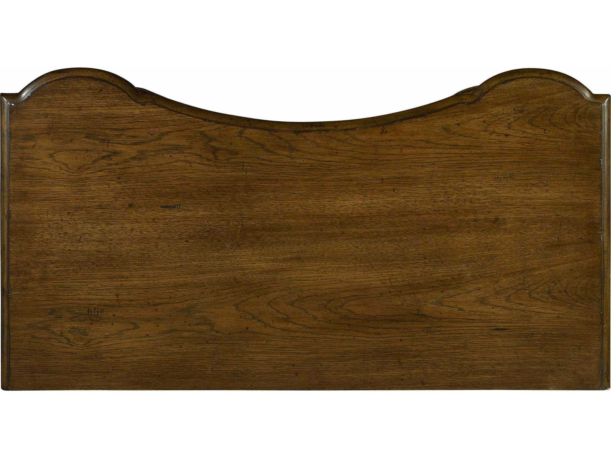 Hooker Furniture Archivist Bachelor 3-Drawers Brown Rubberwood Chest Nightstand