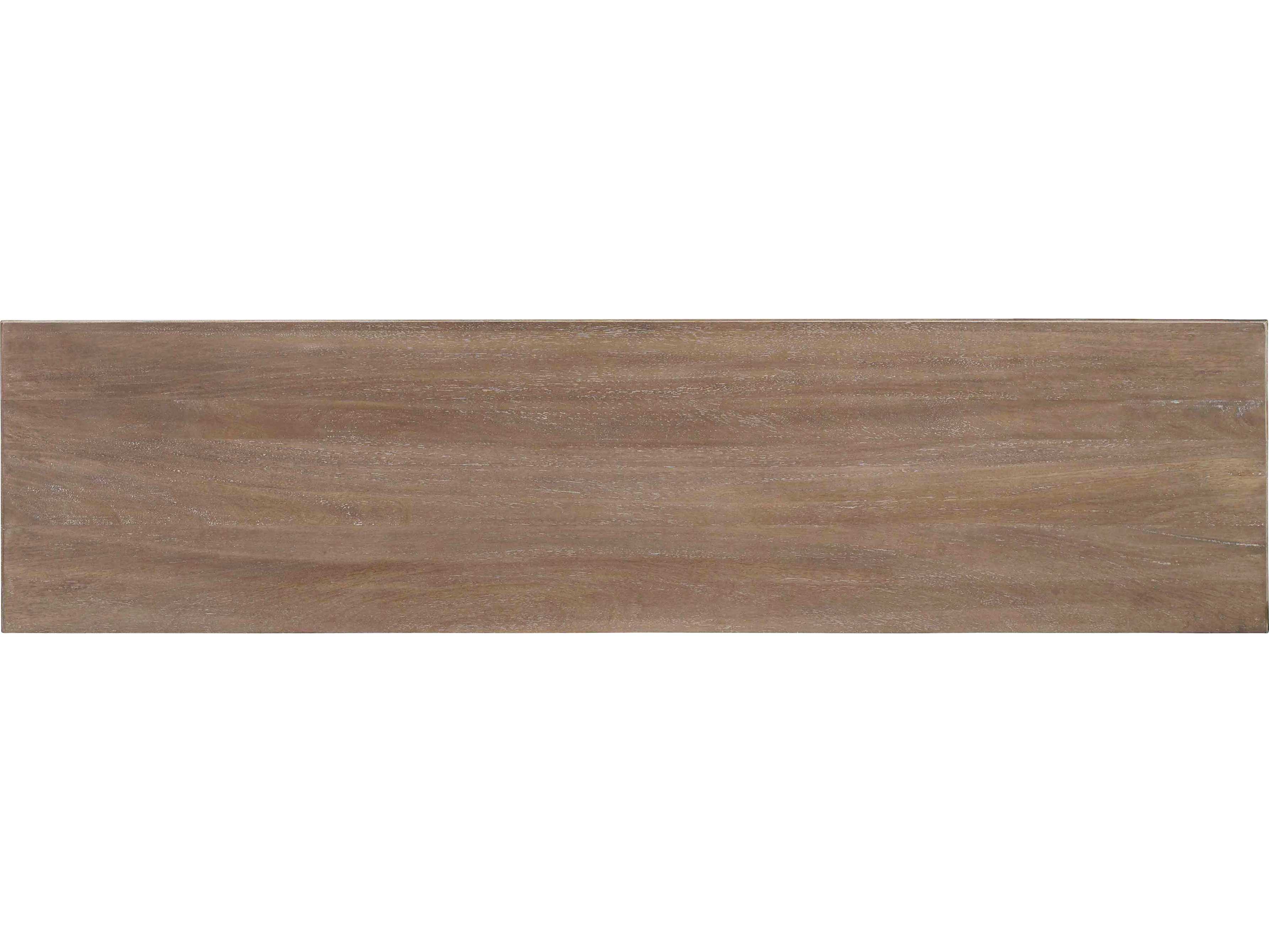 Luxecor 72" Hardwood Light Natural Media Console
