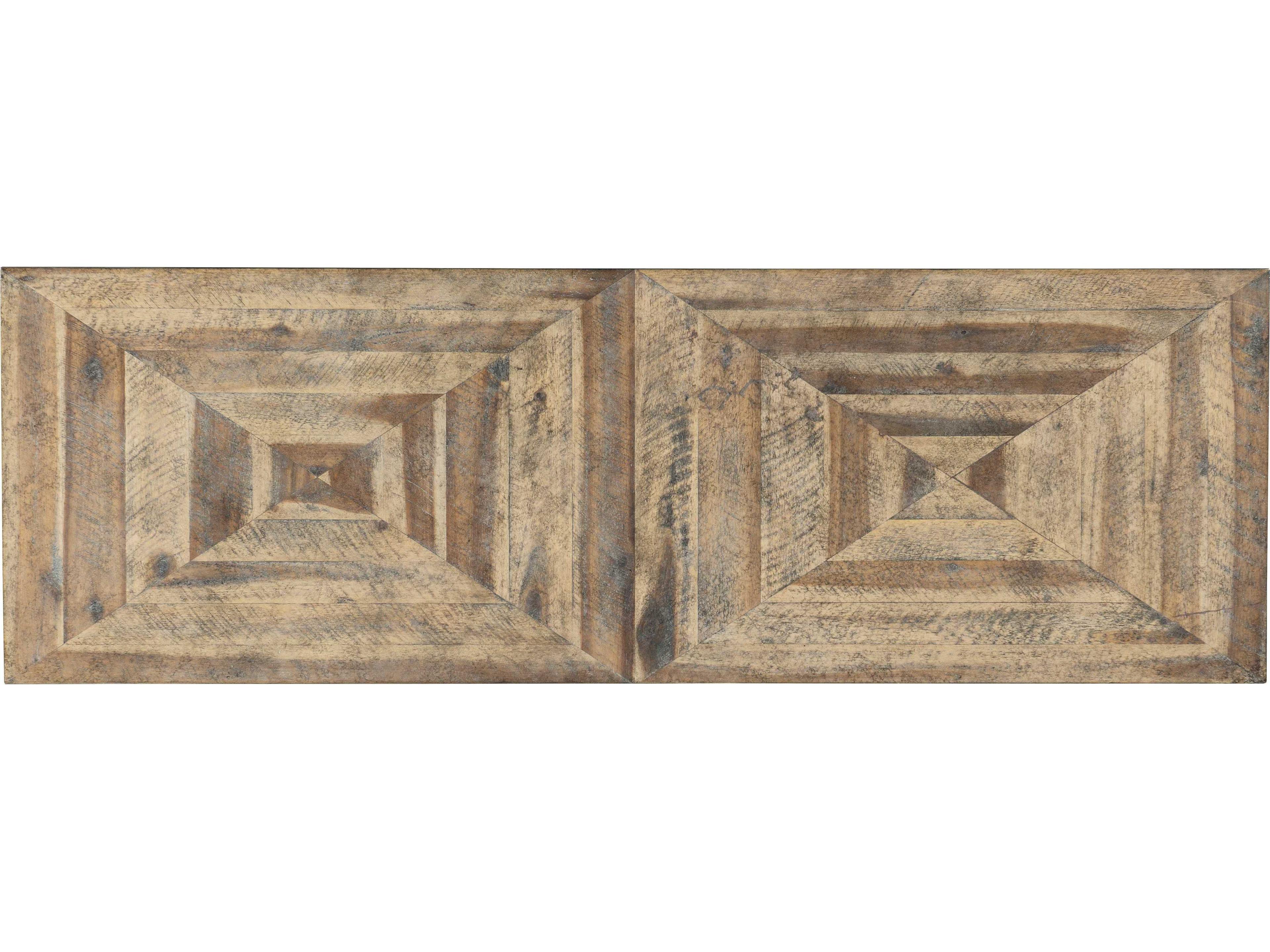 Hooker Furniture St Armand Light Natural Antique Bronze Brown Acacia Wood Accent Chest