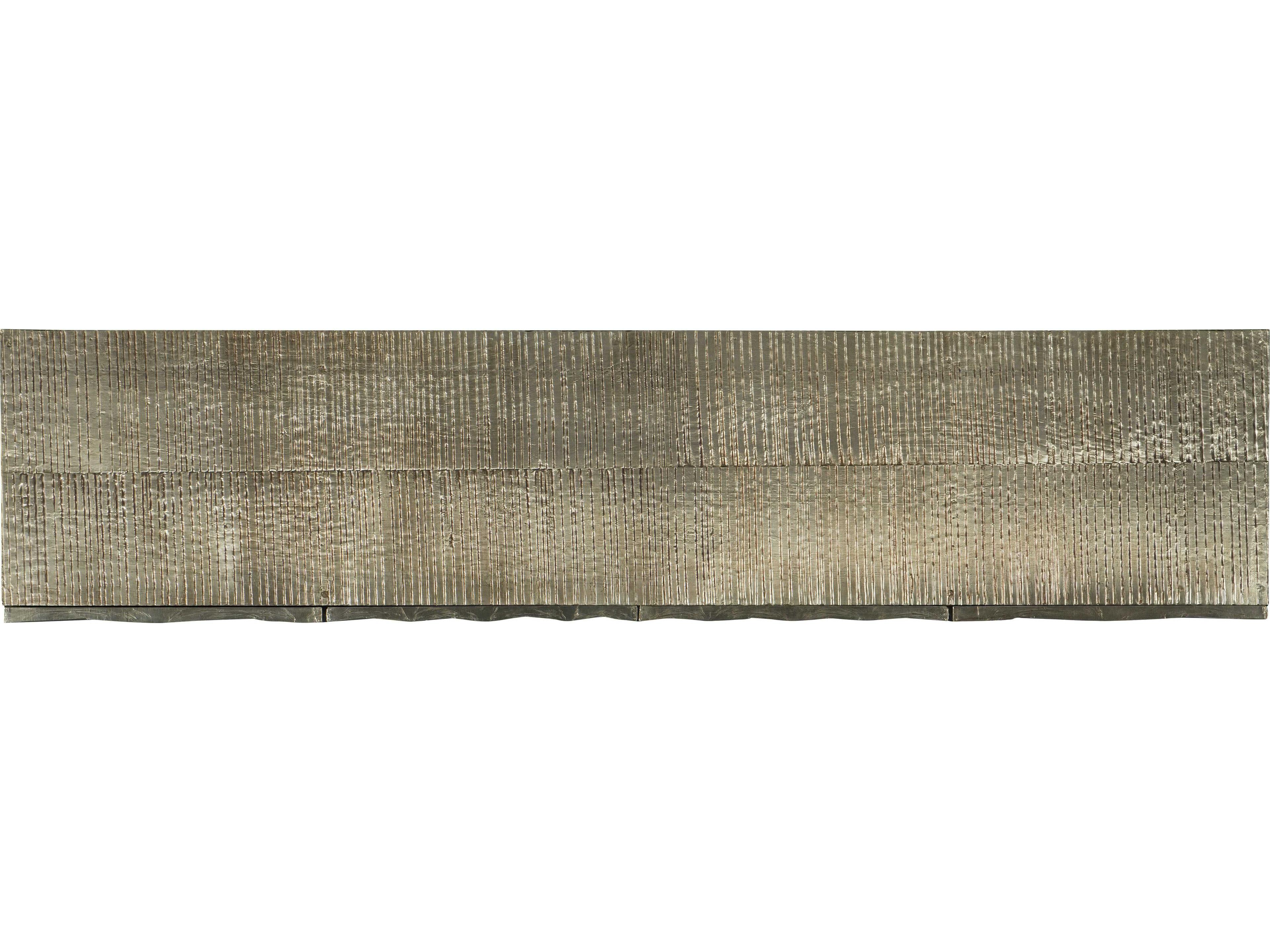 Luxecor Heritage 78" Hardwood German Silver Media Console