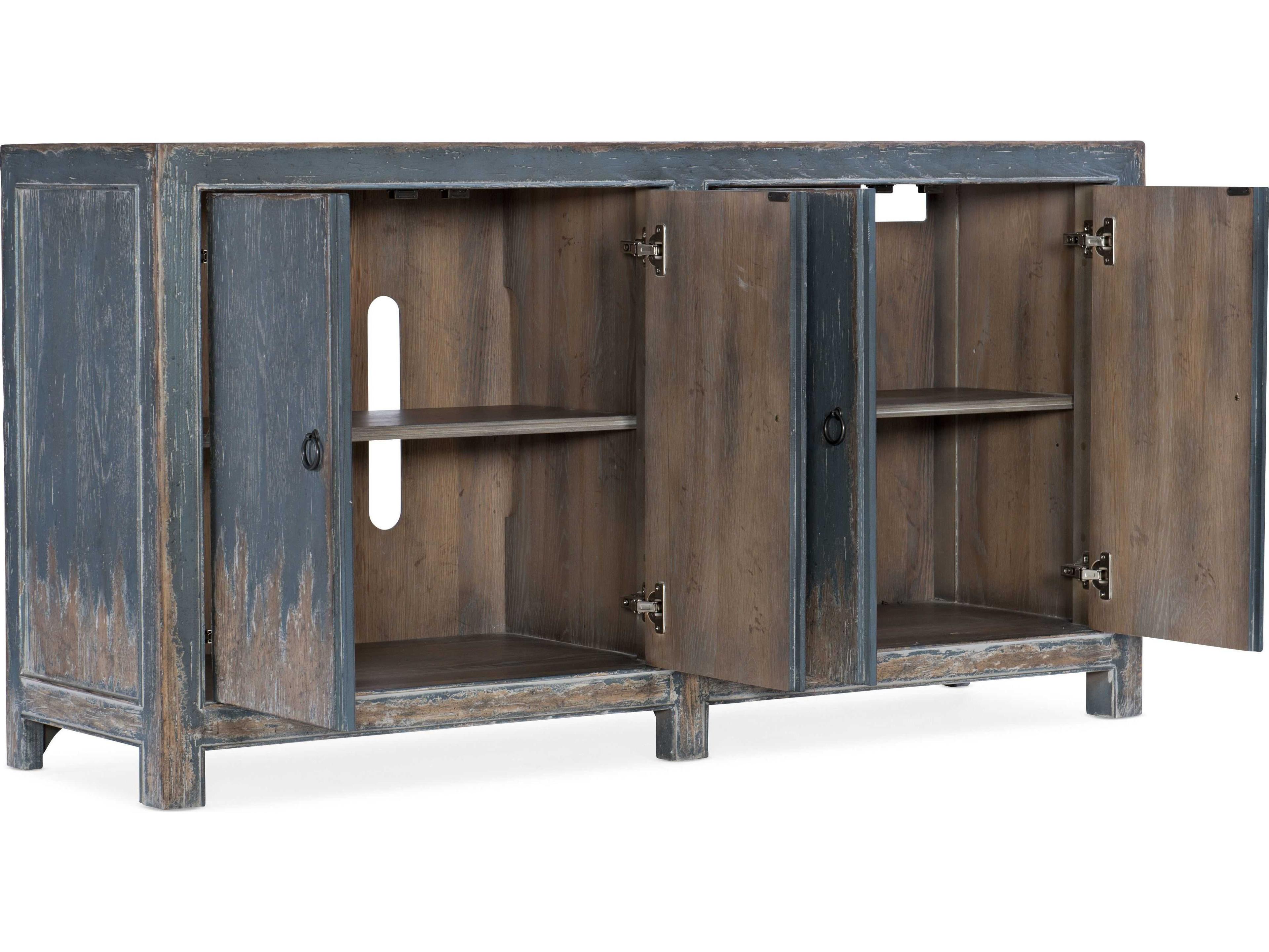 Hooker Furniture Boheme 60" Hardwood Blue Sideboard