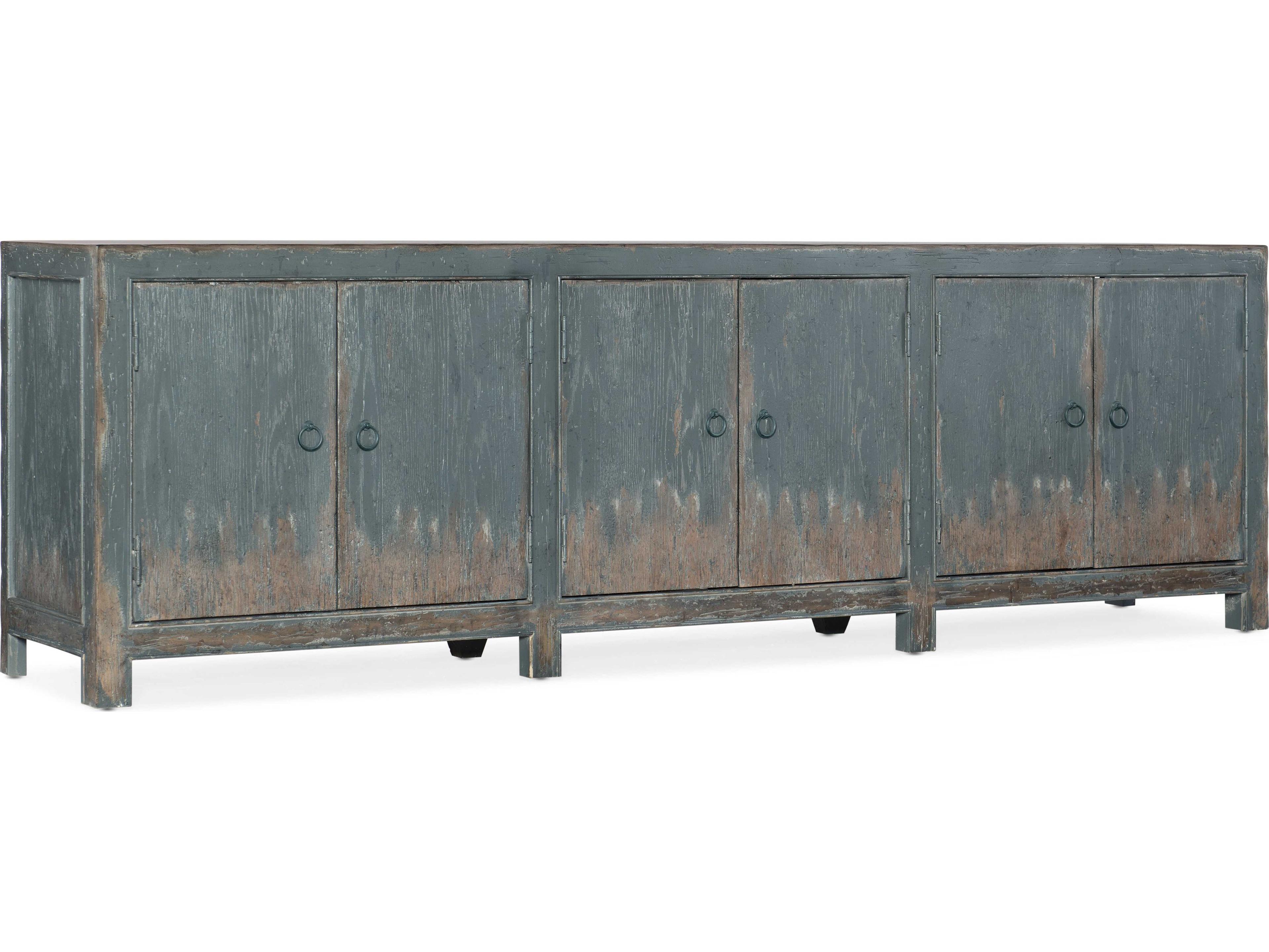 Hooker Furniture Boheme Salvator 89" Hardwood Blues Media Console