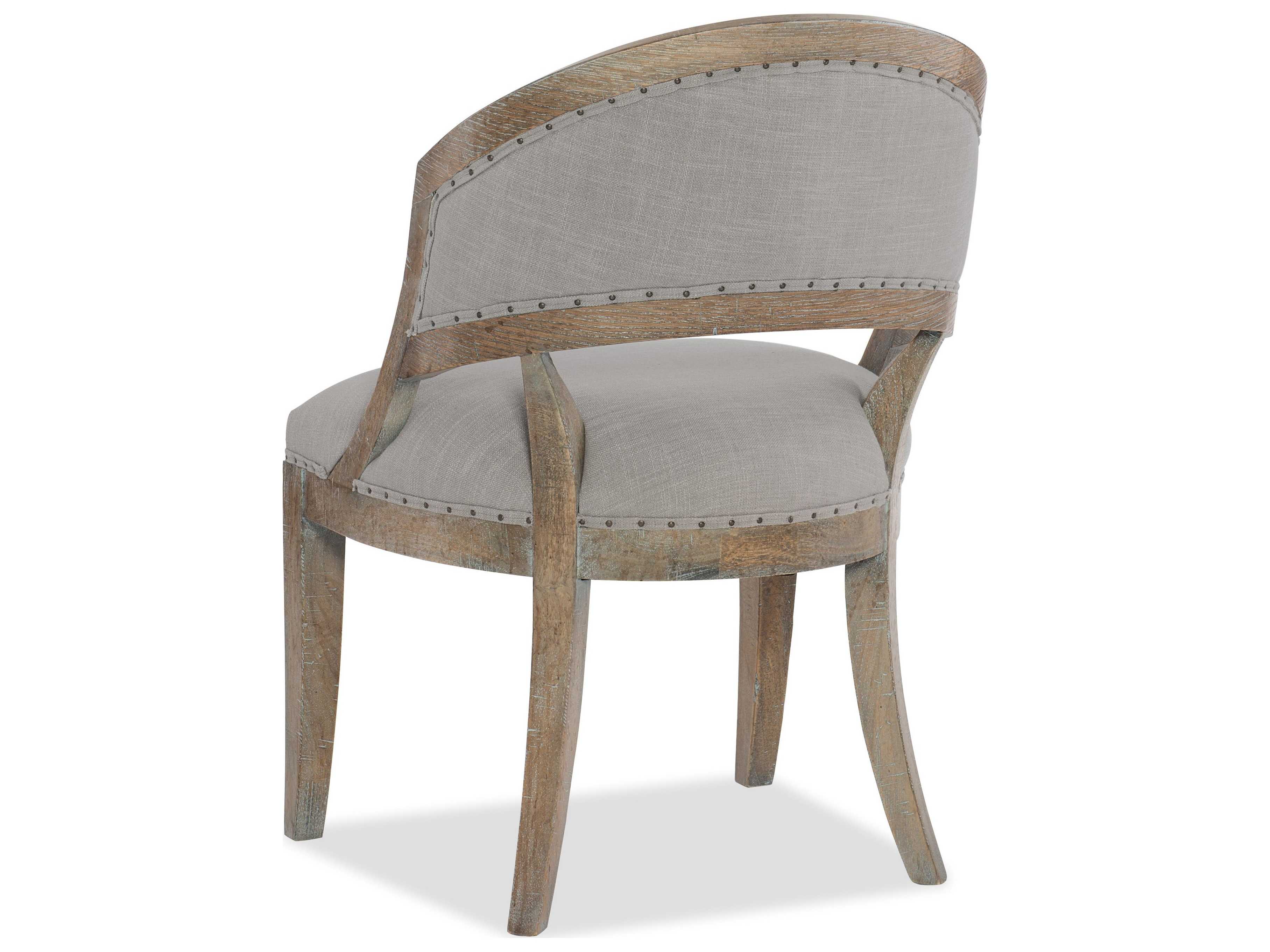 Hooker Furniture Boheme Hardwood Gray Upholstered Side Dining Chair