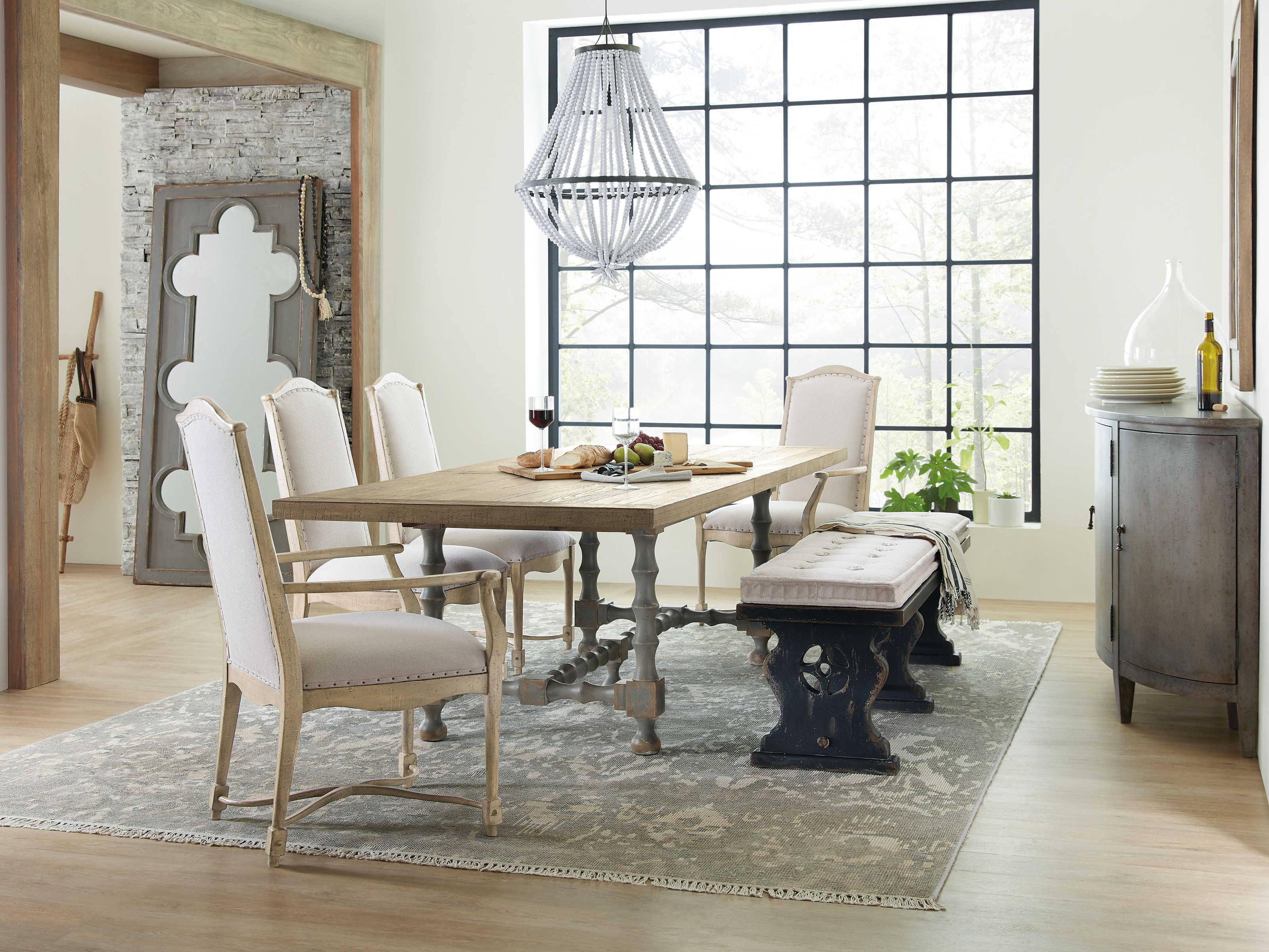 Hooker Furniture Ciao Bella Beige Upholstered Side Dining Chair