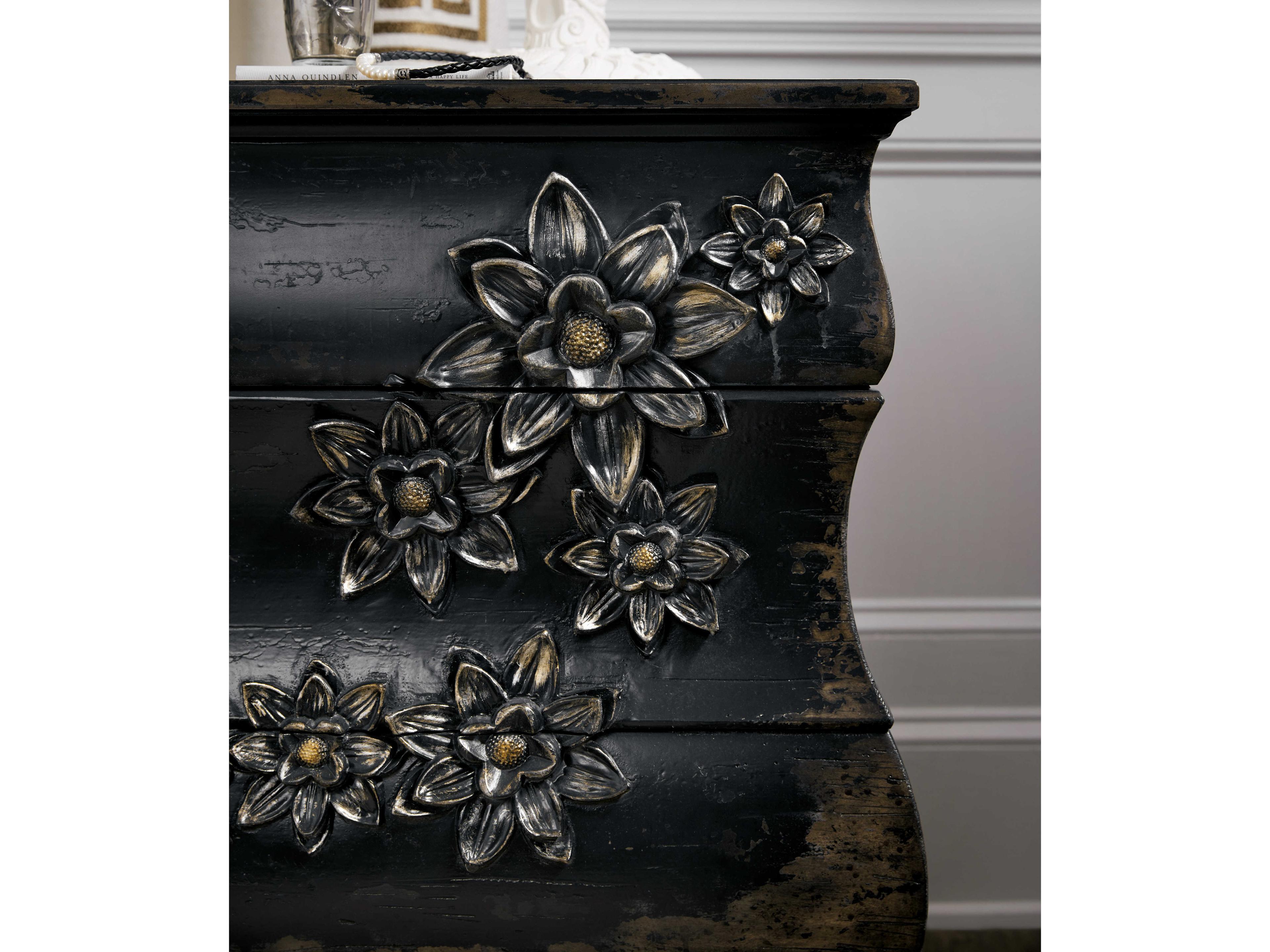 Luxecor Sanctuary Charmant 3-Drawers Hardwood Chest Nightstand