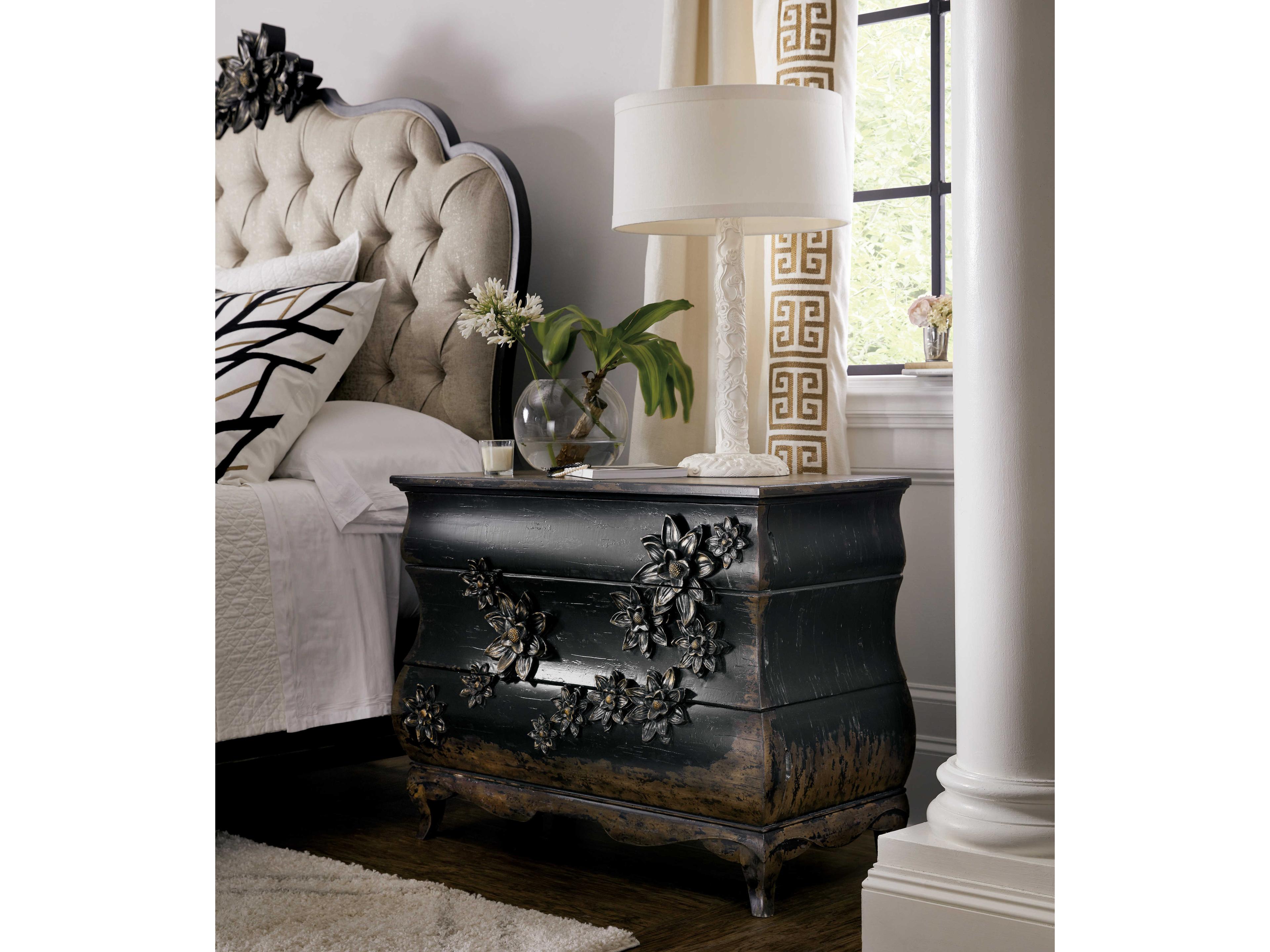 Luxecor Sanctuary Charmant 3-Drawers Hardwood Chest Nightstand