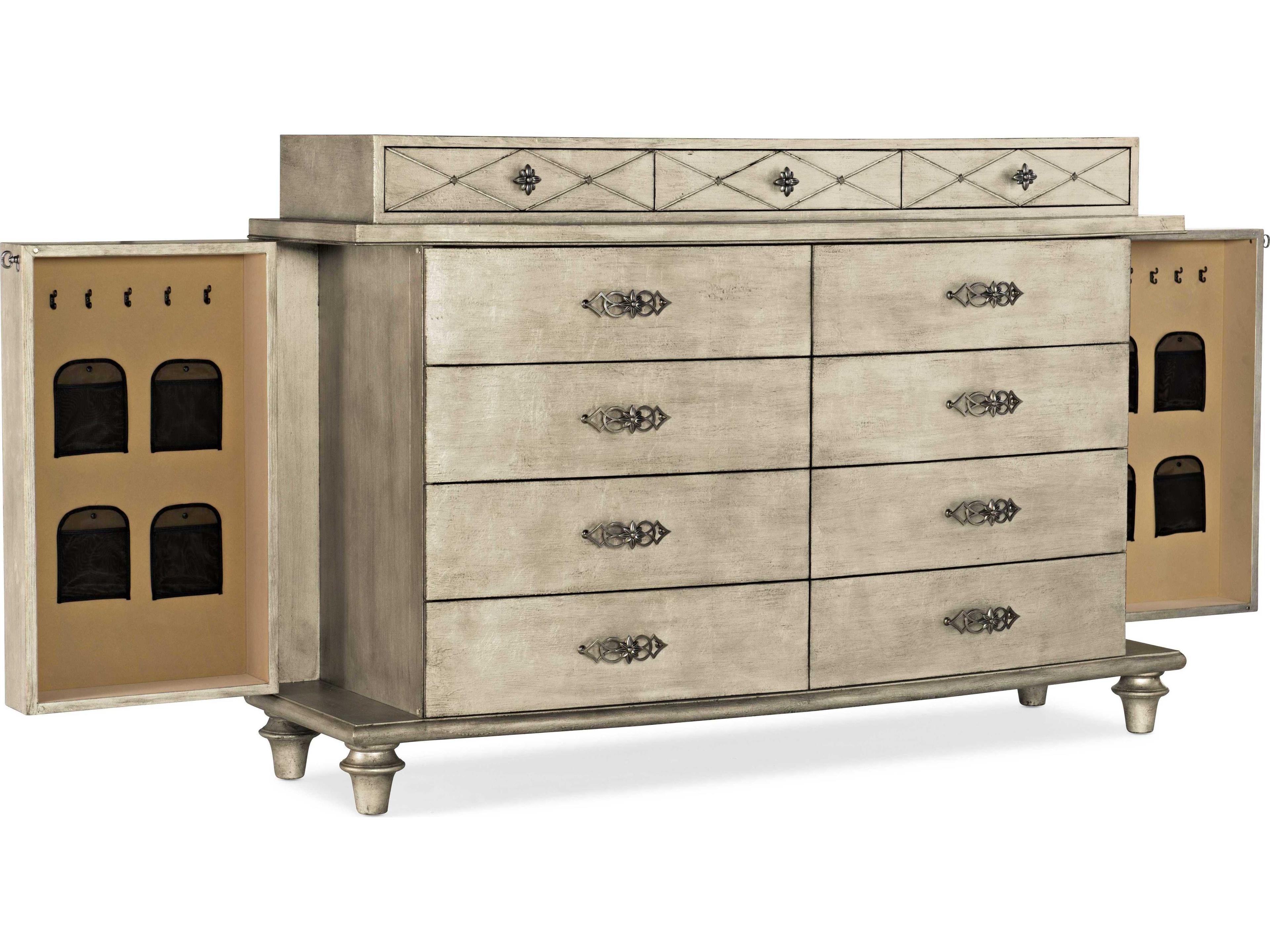 Hooker Furniture Sanctuary 2 Diamont 11-Drawers Hardwood Double Dresser