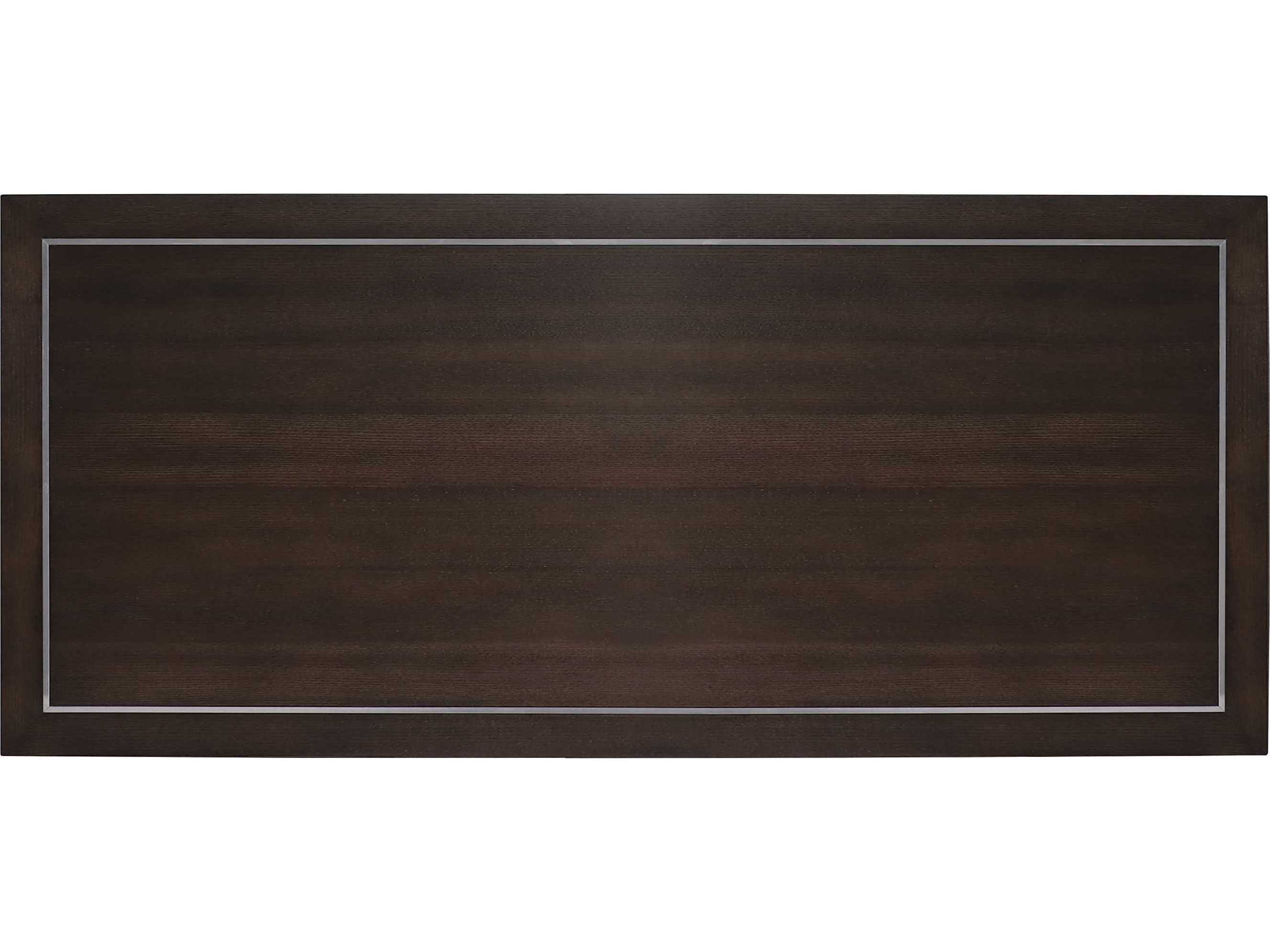 Hooker Furniture Work Your Way House Blend Junior Dark Wood Brown Ash Executive Desk